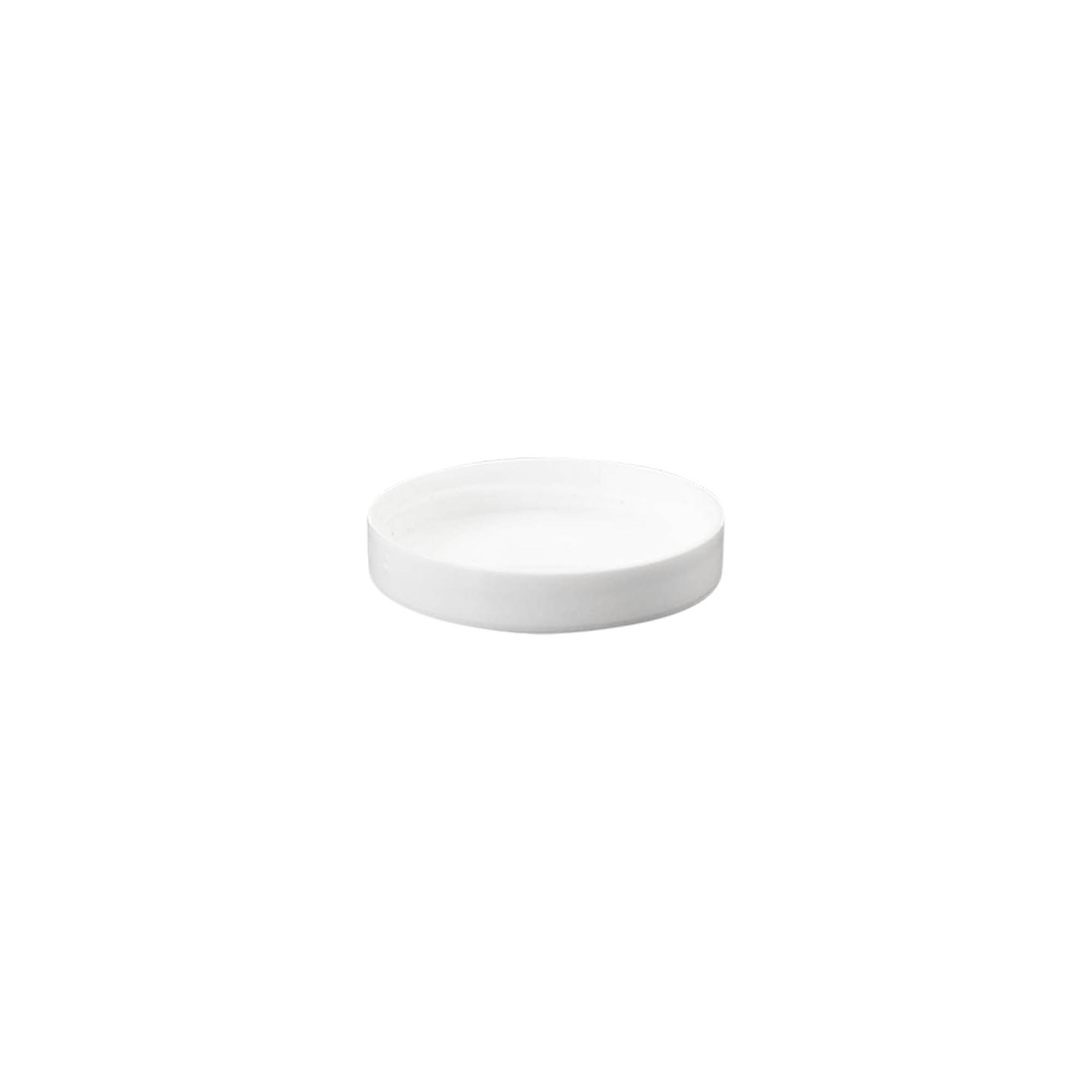 Navojni zatvarač 'White Line' 6ml, PP-plastika, bijeli