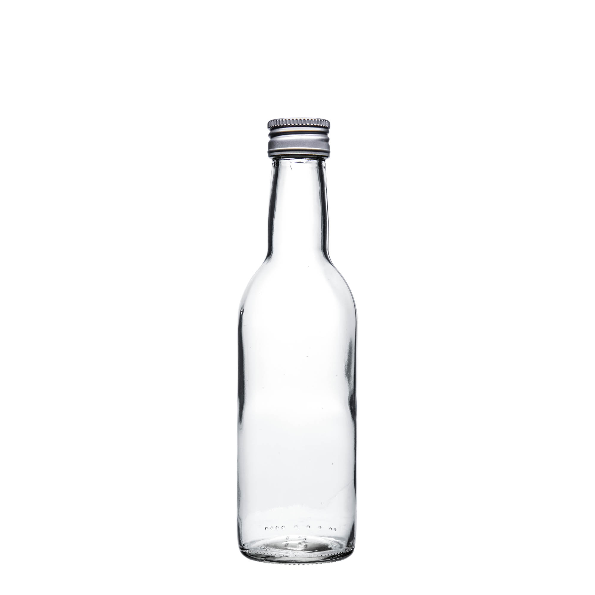 250 ml staklena boca „Bordeaux“, grlo: PP 28
