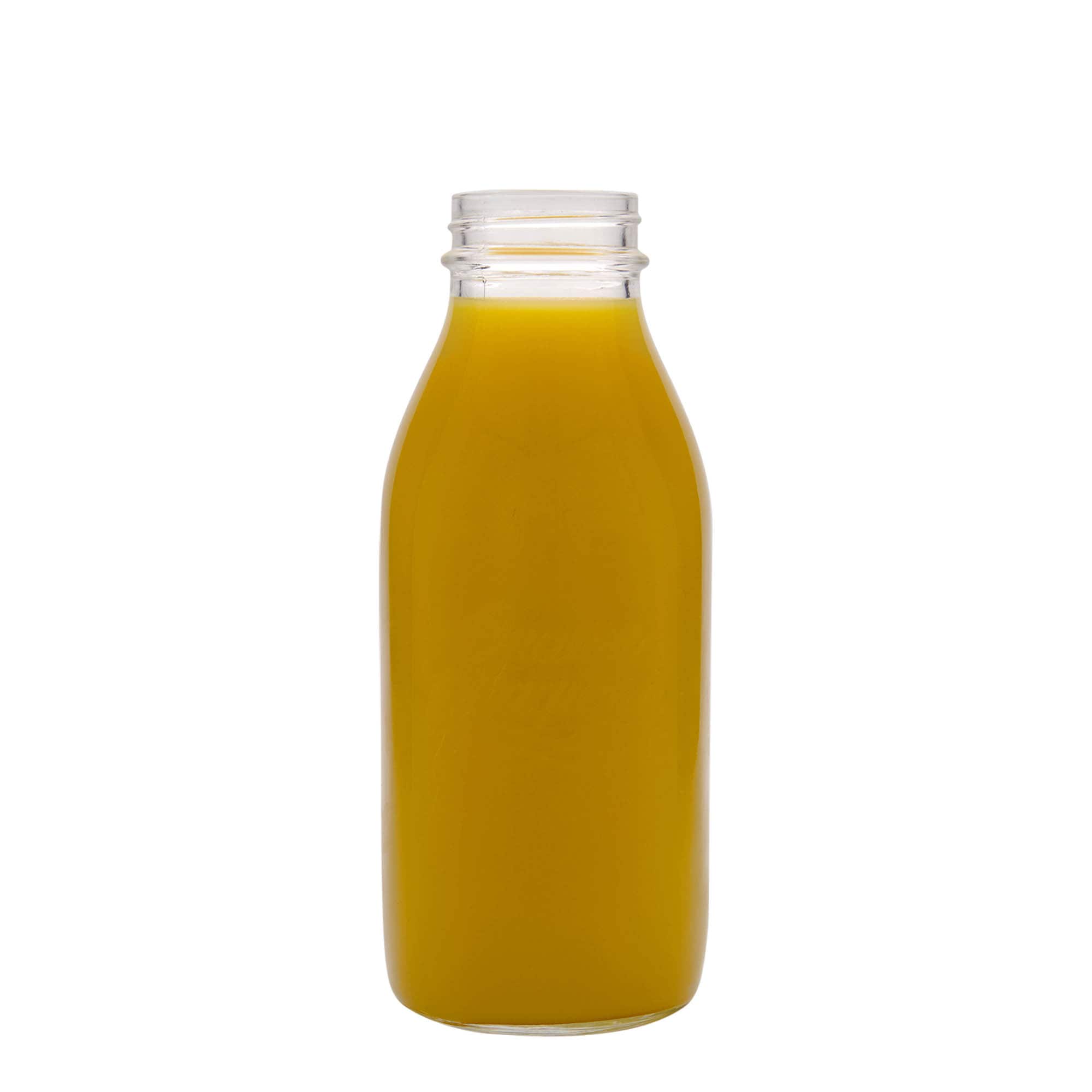 1.000 ml staklena boca 'Quattro Stagioni', otvor: navojni poklopac
