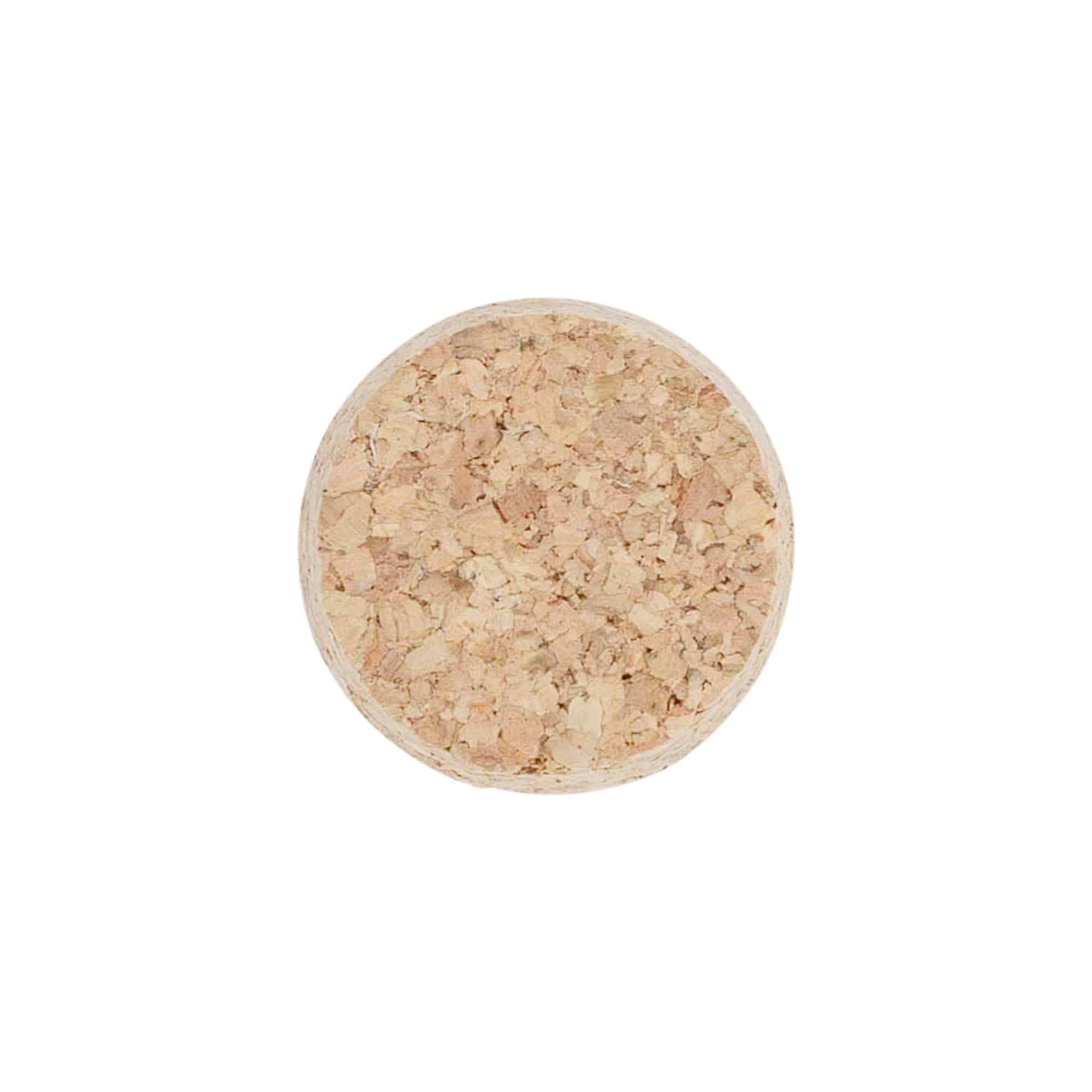 Špicasto pluto 38-42 x 27, prešano pluto, bež, za otvor: Pluto