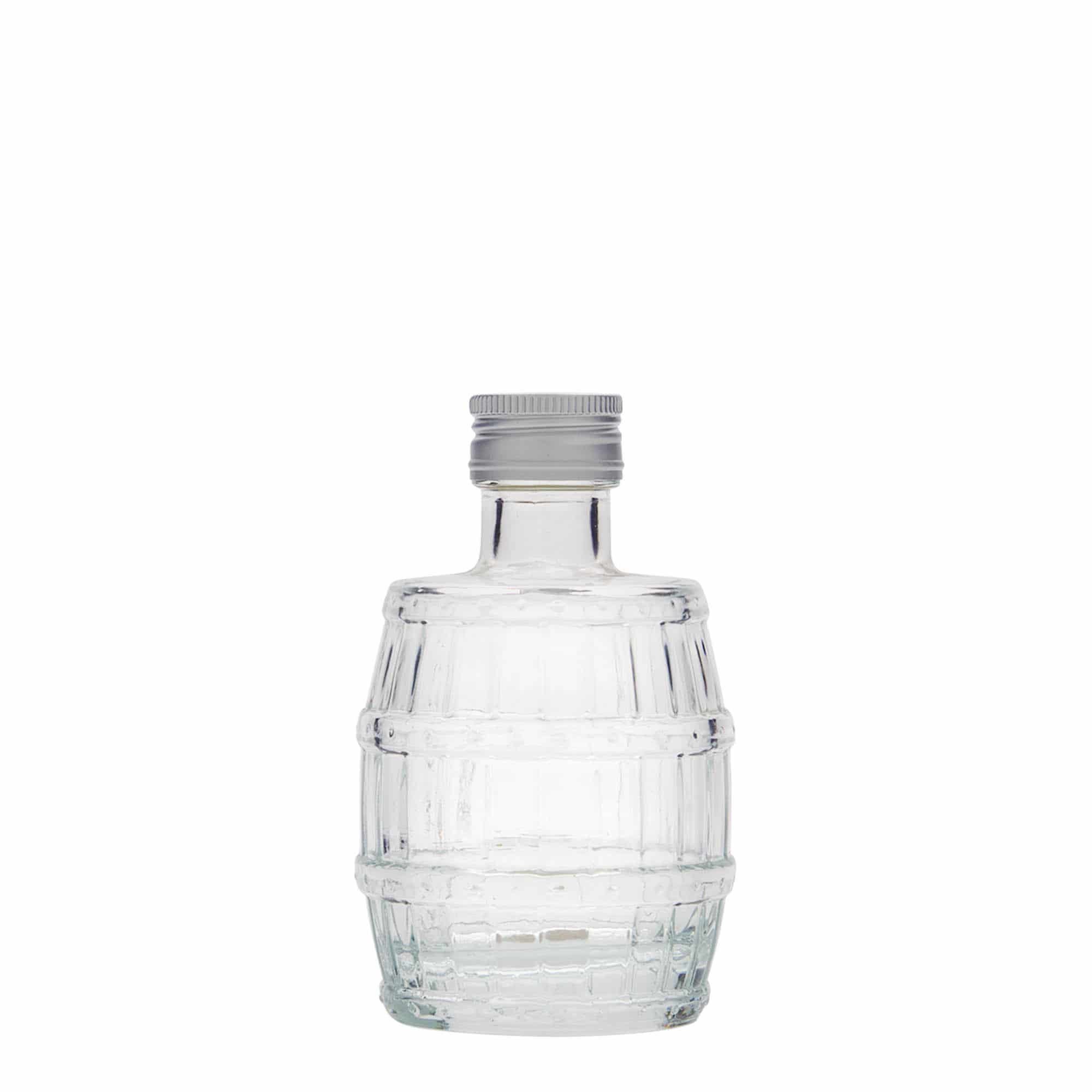 Staklena flaša 100 ml 'Fass', otvor: PP 24