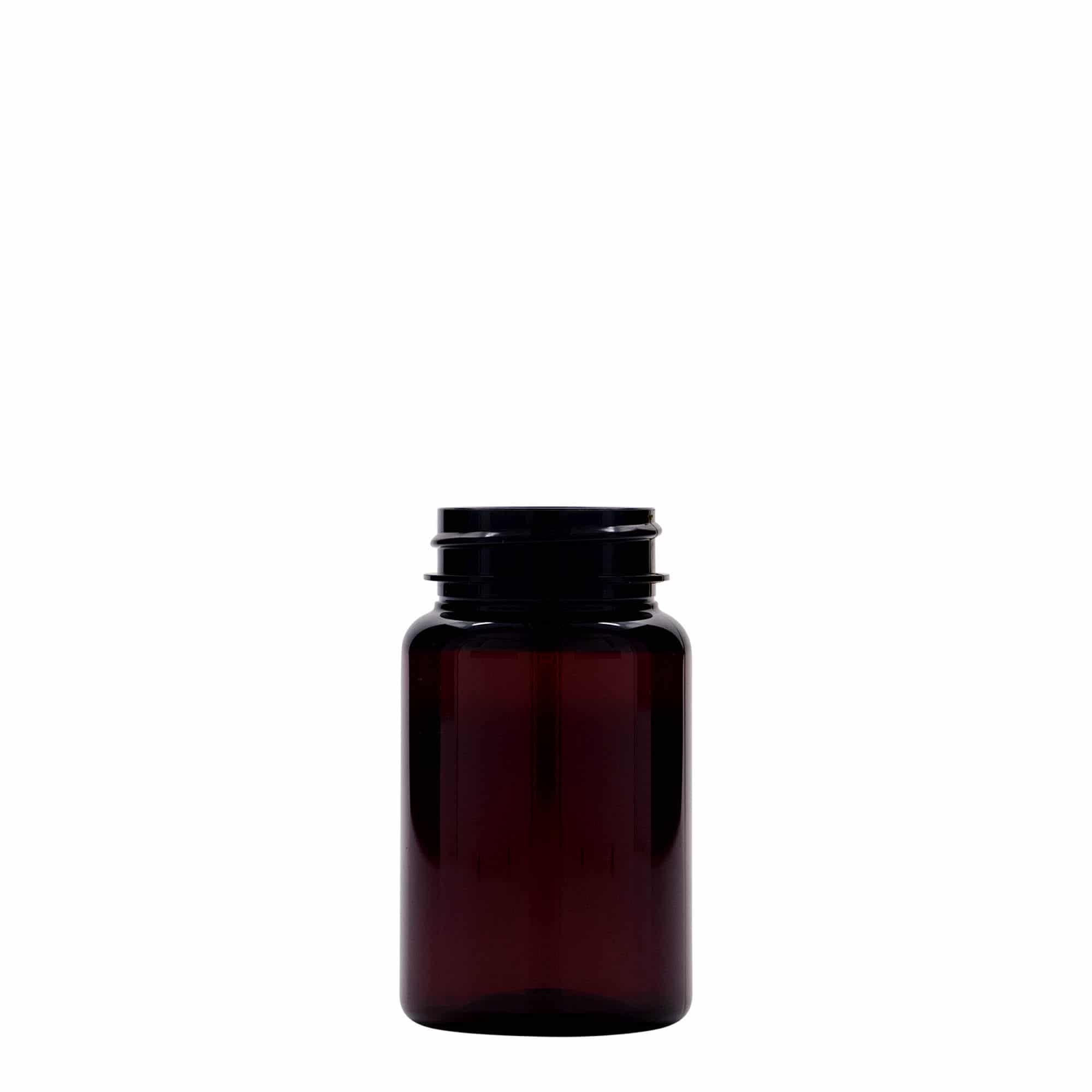 PET-Packer flaša 75 ml, plastika, smeđa, otvor: GPI 38/400