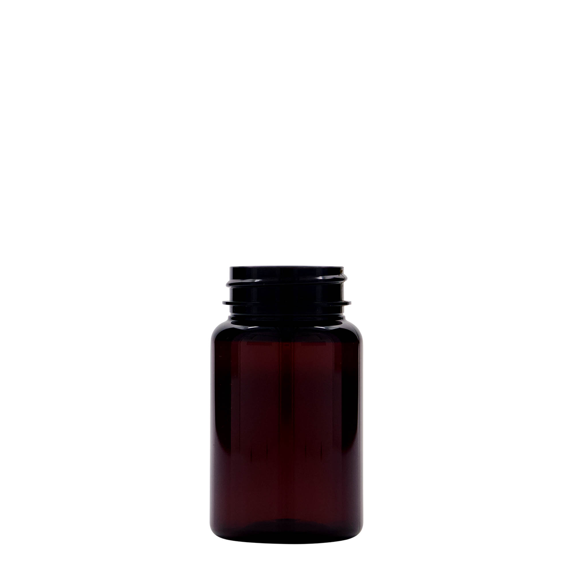 75 ml PET-pakovanje, plastika, smeđa, grlo: 38/400