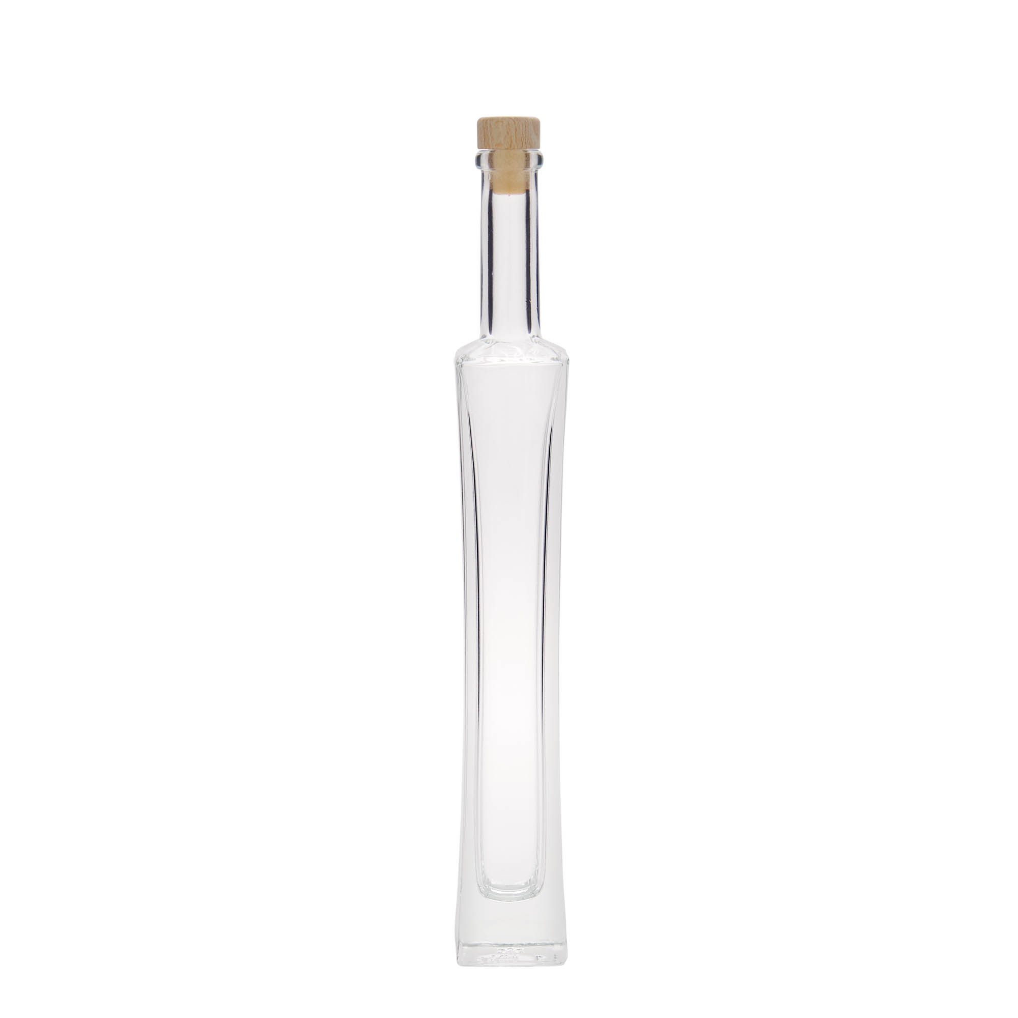 100 ml staklena boca 'Koko', kvadratna, otvor: čep