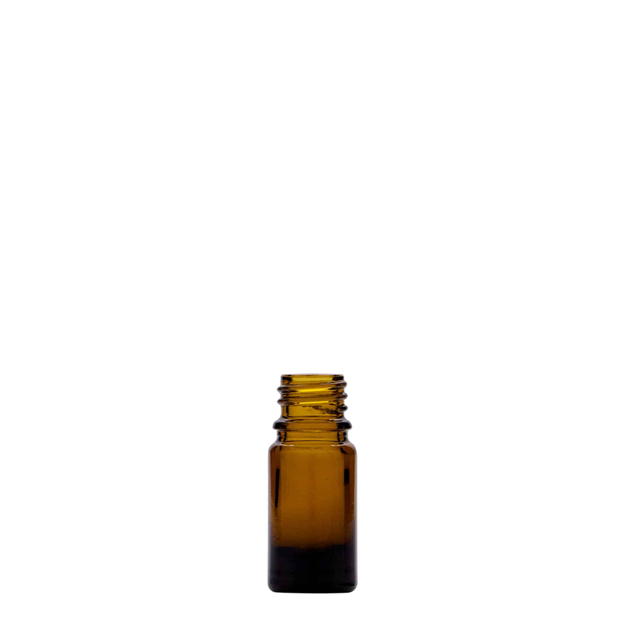 5 ml medicinska bočica, staklo, smeđa, grlo: DIN 18
