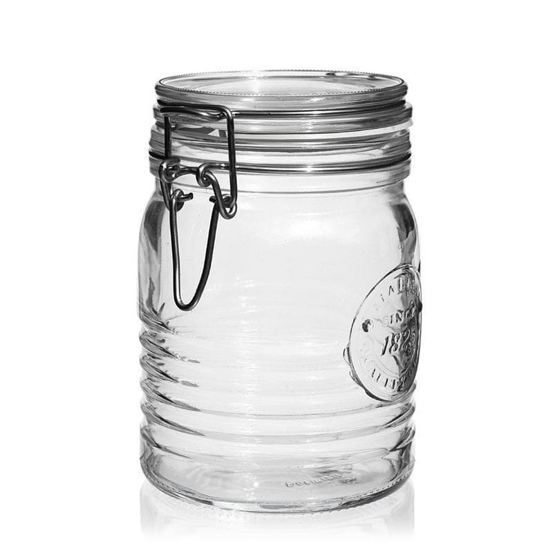 Staklenka sa hermetičkim zatvaračem 750 ml 'Officina 1825', otvor: Hermetički zatvarač Staklenka sa hermetičkim zatvaračem 750 ml 'Officina 1825', otvor: Hermetički zatvarač