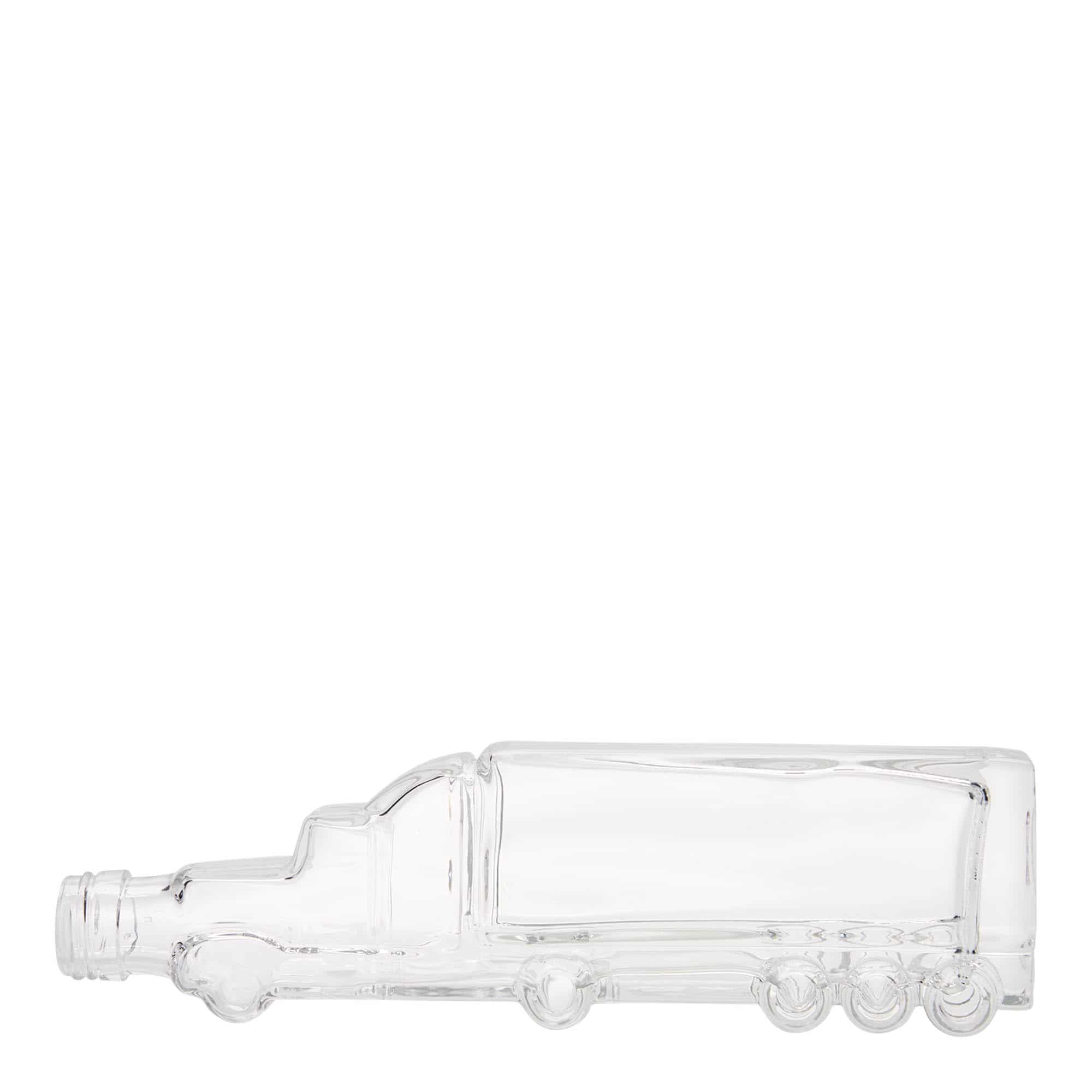 Staklena flaša 200 ml 'Kamion', otvor: Pluto Staklena flaša 200 ml 'Kamion', otvor: Pluto