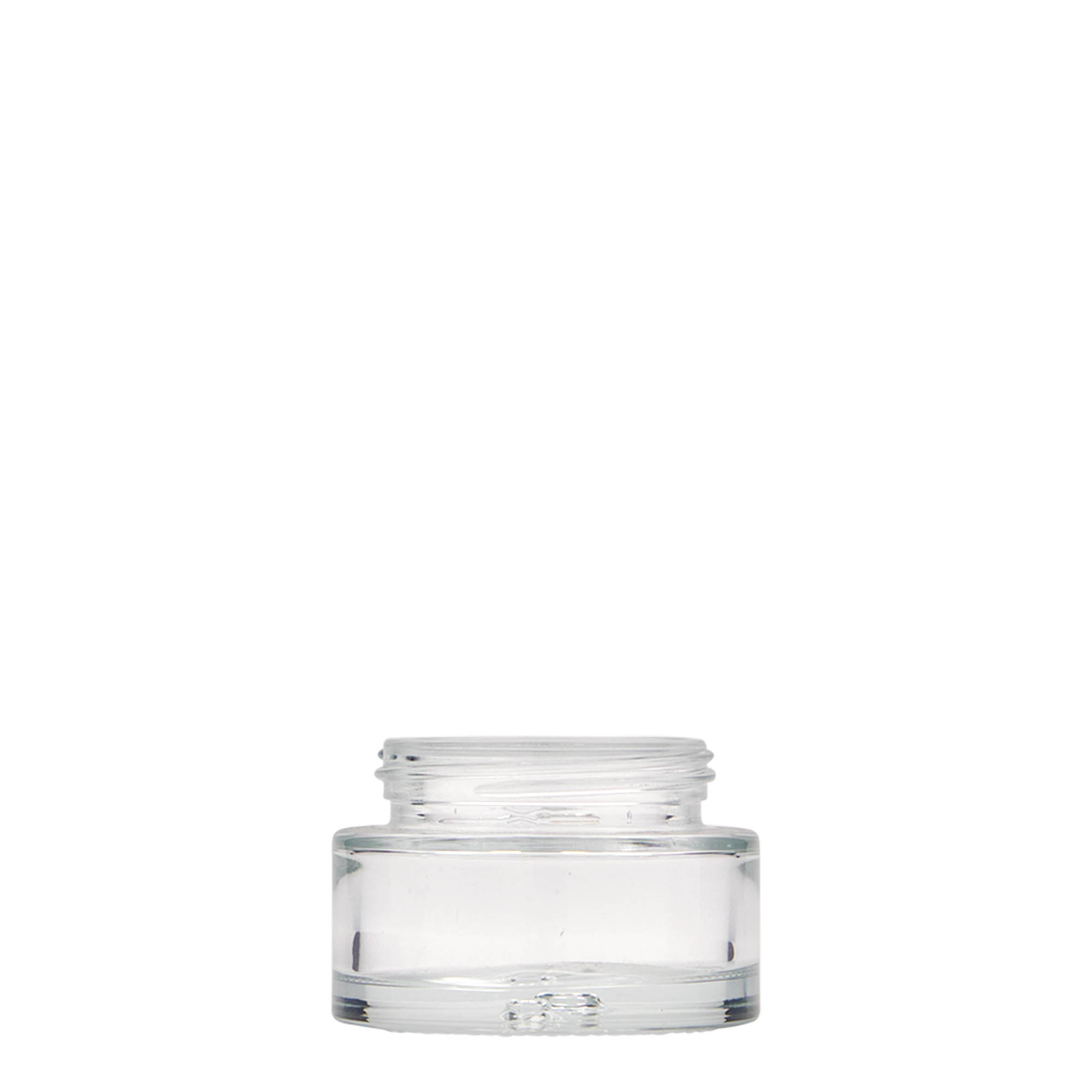 30 ml teglica 'Clear Edition', staklo, otvor: navojni zatvarač