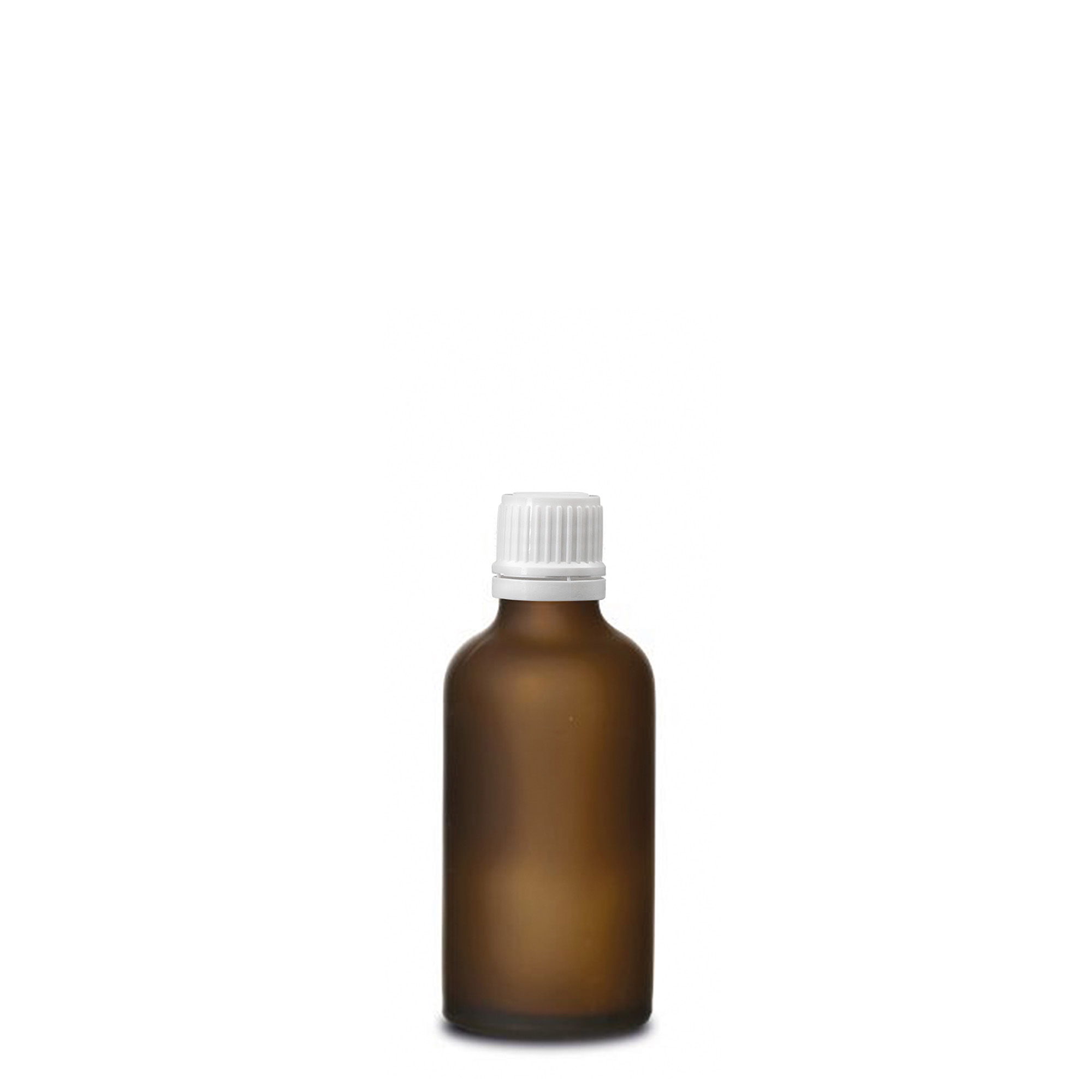 50 ml medicinska bočica, staklena, smeđa matirana, otvor: DIN 18
