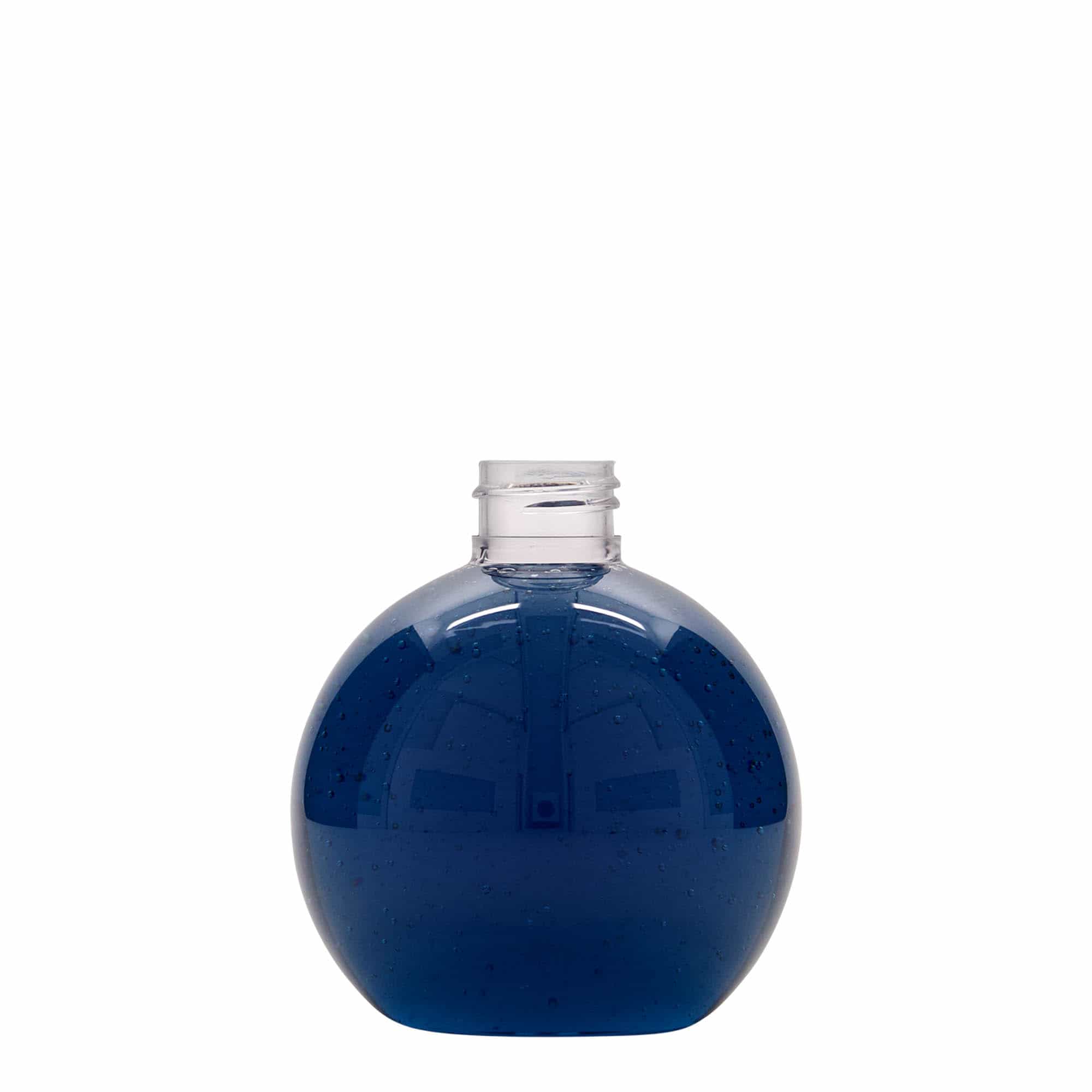 PET flaša 250 ml 'Perry', okrugla, plastika, otvor: GPI 24/410