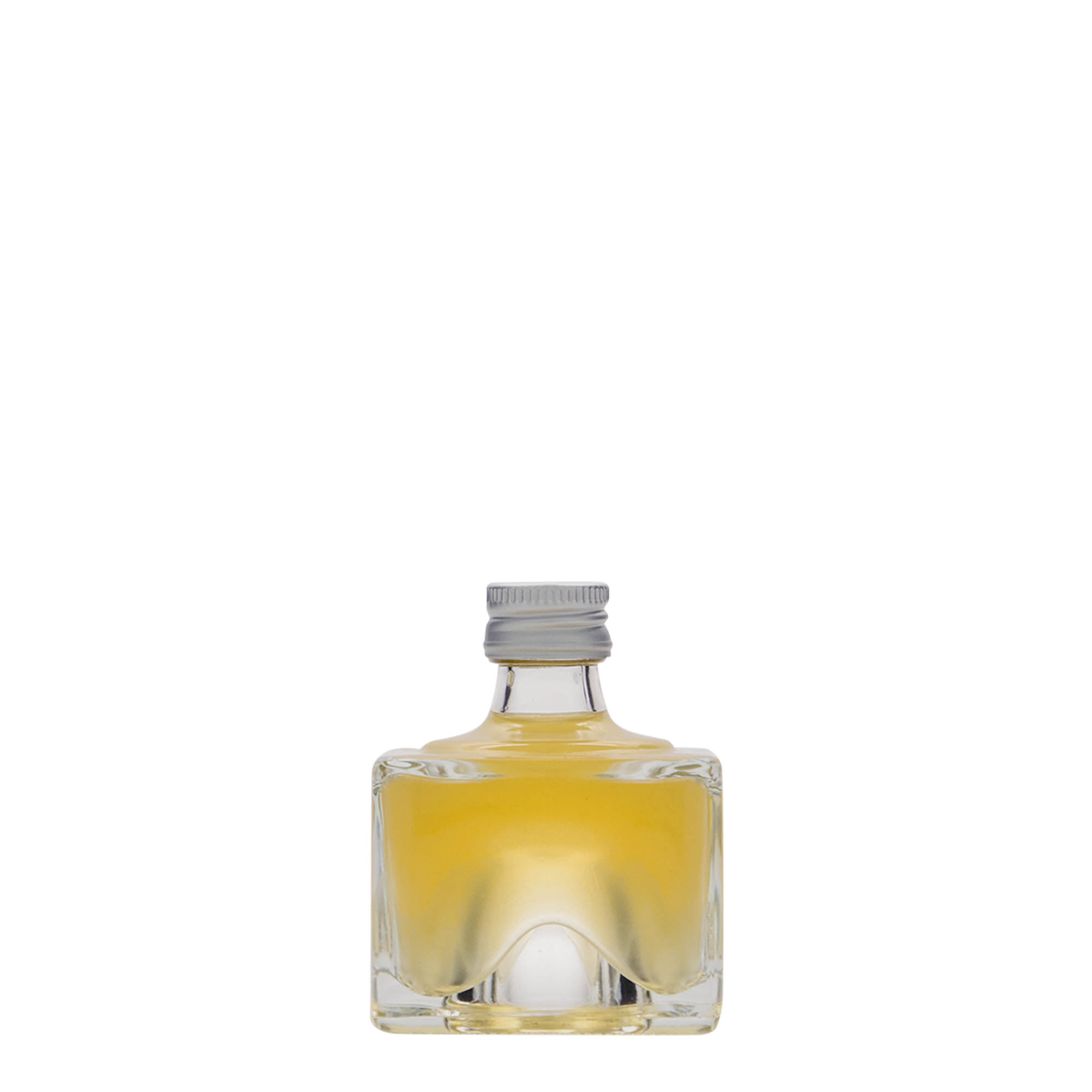 40 ml staklena bočica 'Cocolores', kvadratna, grlo: PP 18