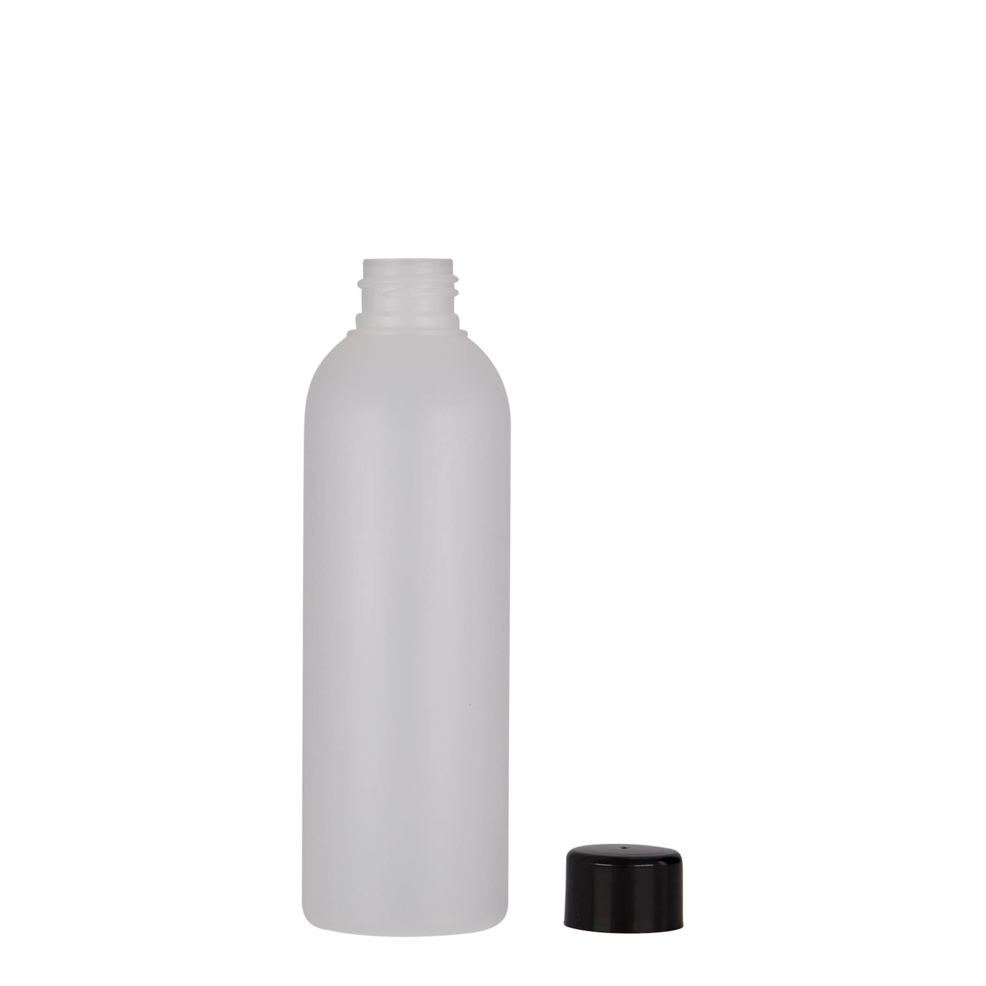 Plastična flaša 200 ml 'Tuffy', HDPE, prirodna, otvor: 24/410
