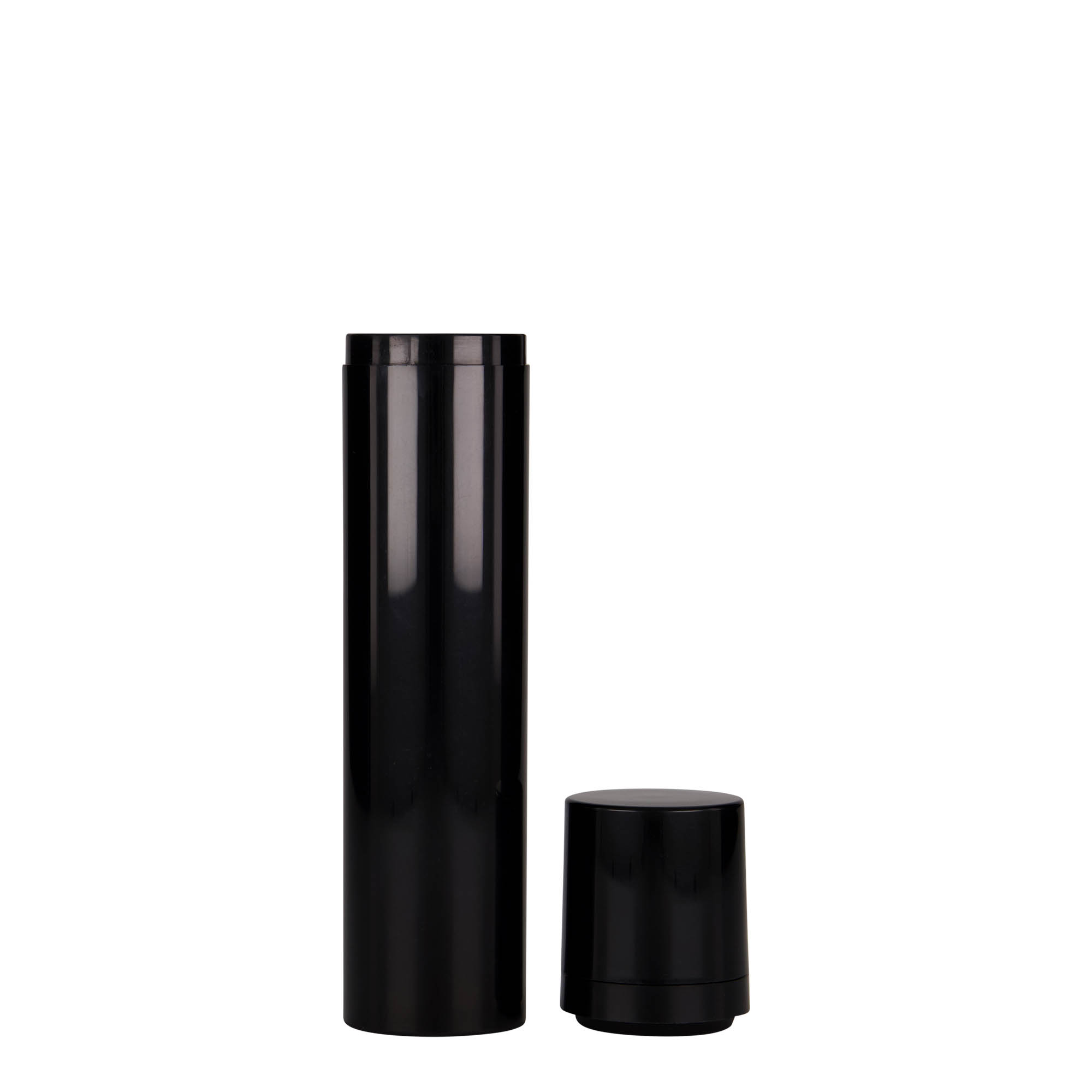 100 ml Airless dozer 'Mezzo', PP-plastika, crni