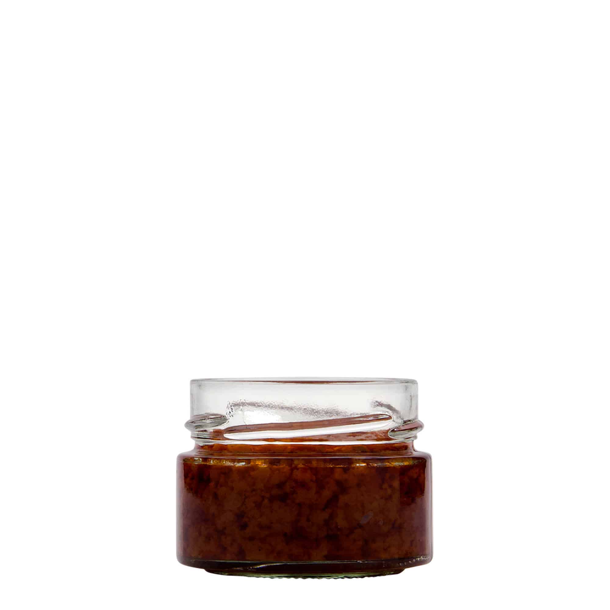Okrugla staklenka 130 ml 'Aurora', otvor: Deep-Twist-Off (DTO 66)