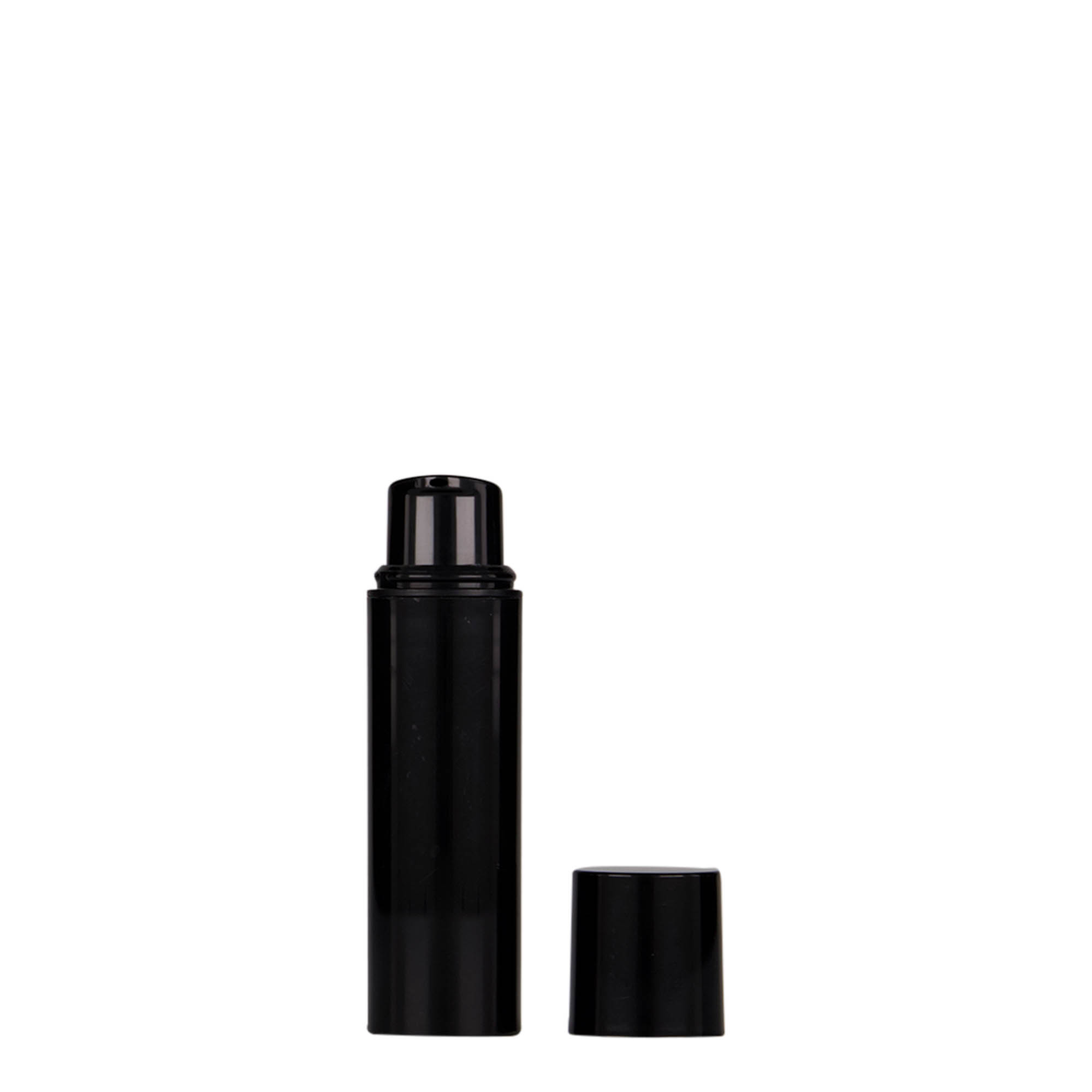 10 ml Airless dozer 'Nano', PP-plastika, crna 10 ml Airless dozer 'Nano', PP-plastika, crna