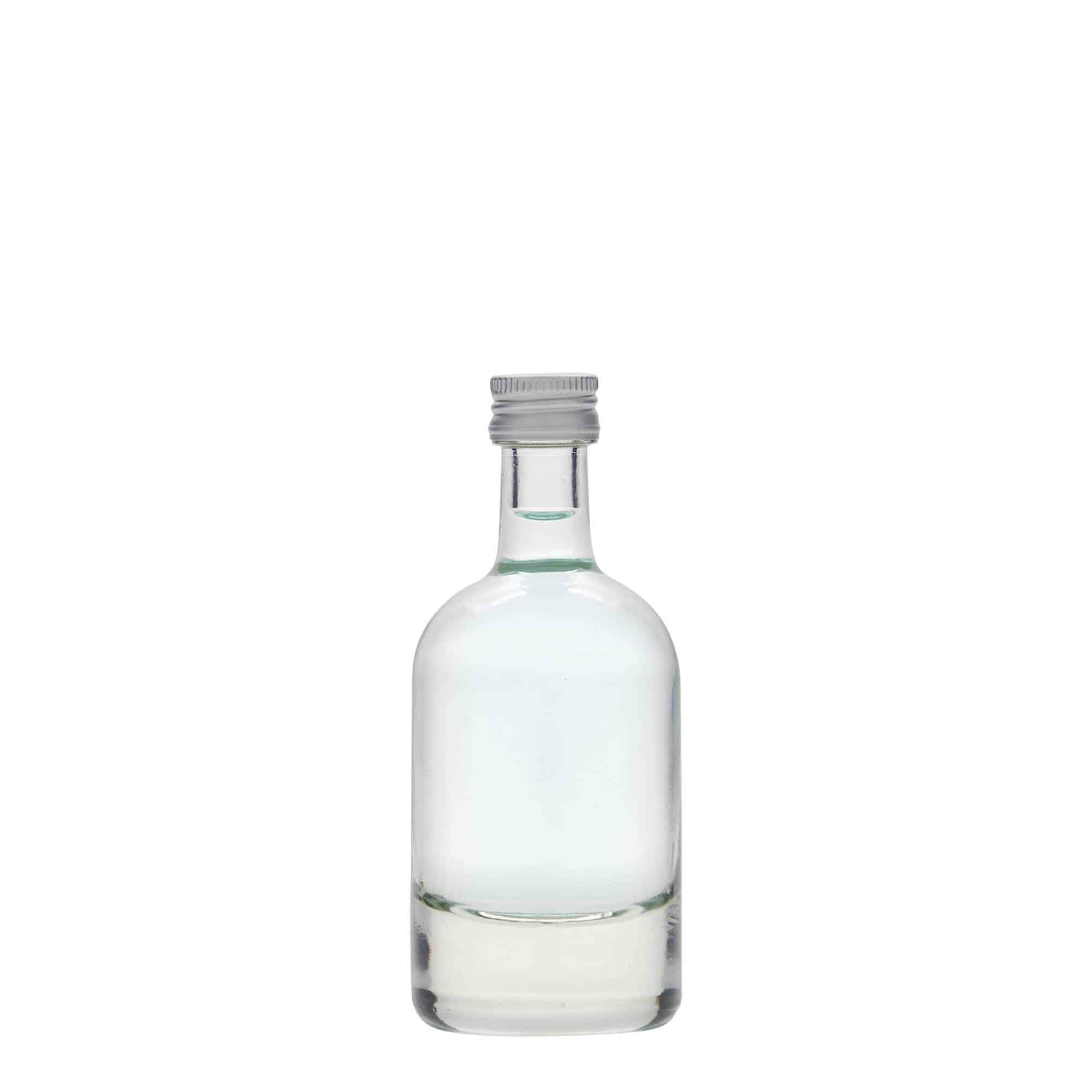 50 ml staklena boca 'Linea Uno', grlo: PP 18