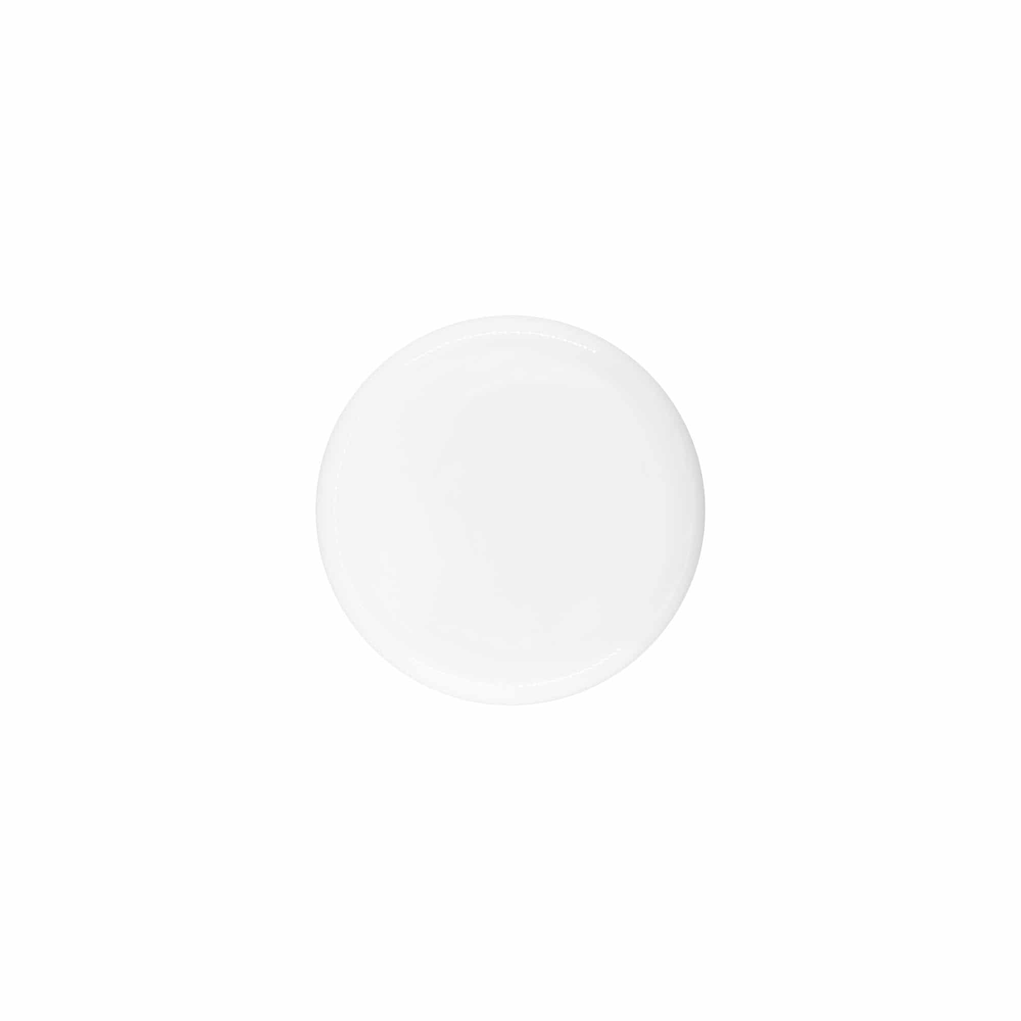 Zatvarač na navoj za 50 ml „Bianca“, PP-plastika, bijeli