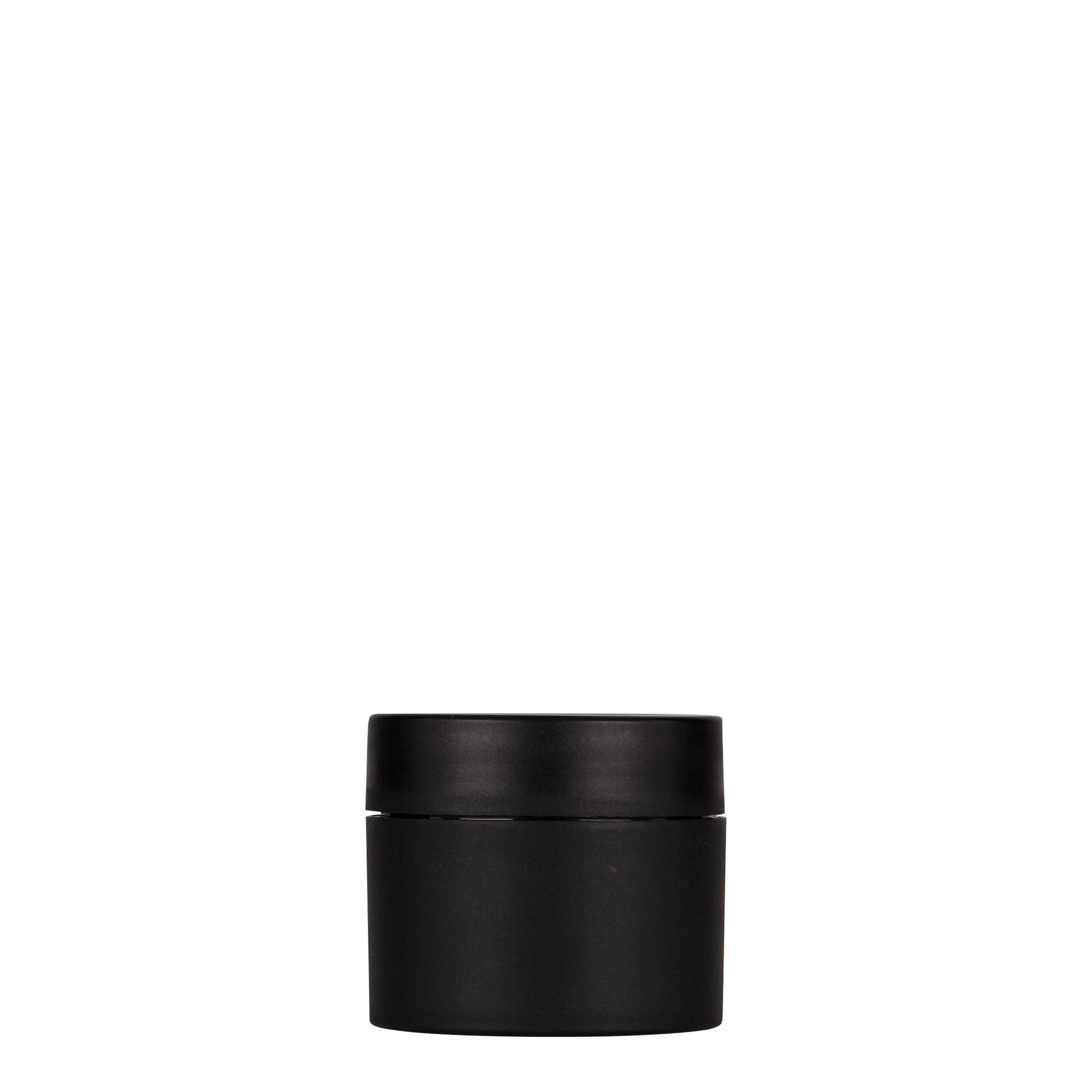 30 ml plastična posuda 'Antonella', PP, crna, otvor: navojni poklopac 30 ml plastična posuda 'Antonella', PP, crna, otvor: navojni poklopac