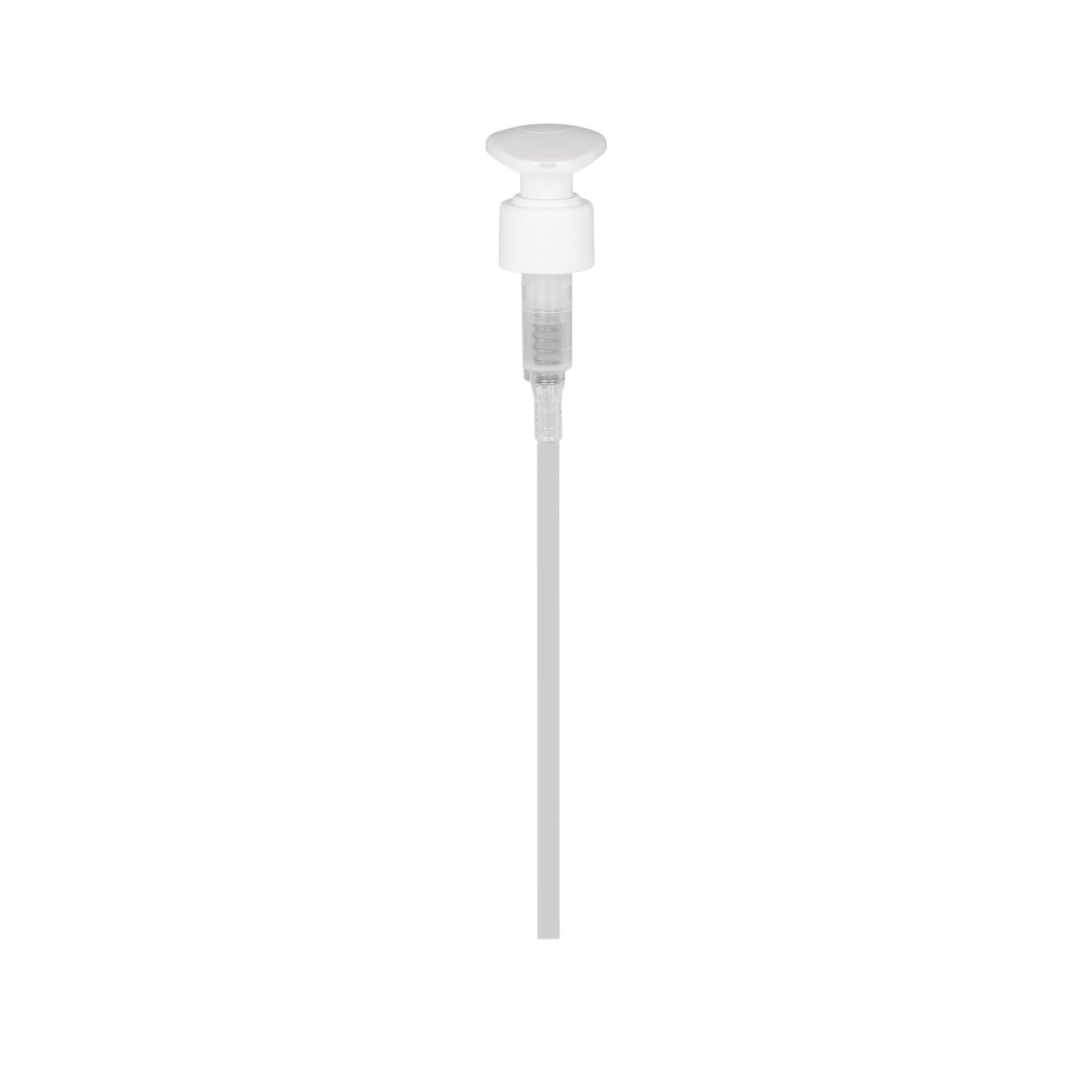 Zatvarač sa navojem, dozirna pumpa, PP-plastika, bijela, za grlo: 24/410 Zatvarač sa navojem, dozirna pumpa, PP-plastika, bijela, za grlo: 24/410
