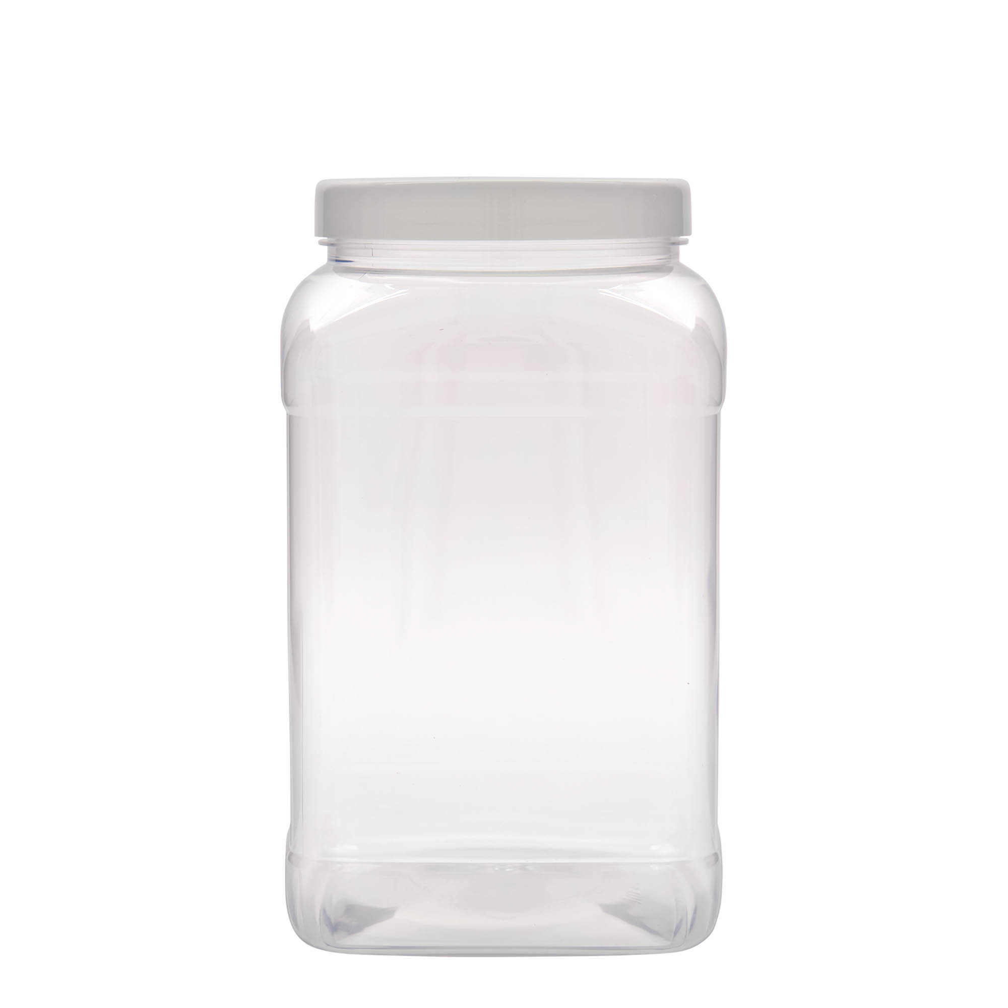 3.000 ml PET-kanta 'Dana', kvadratna, plastika, grlo: 110/400