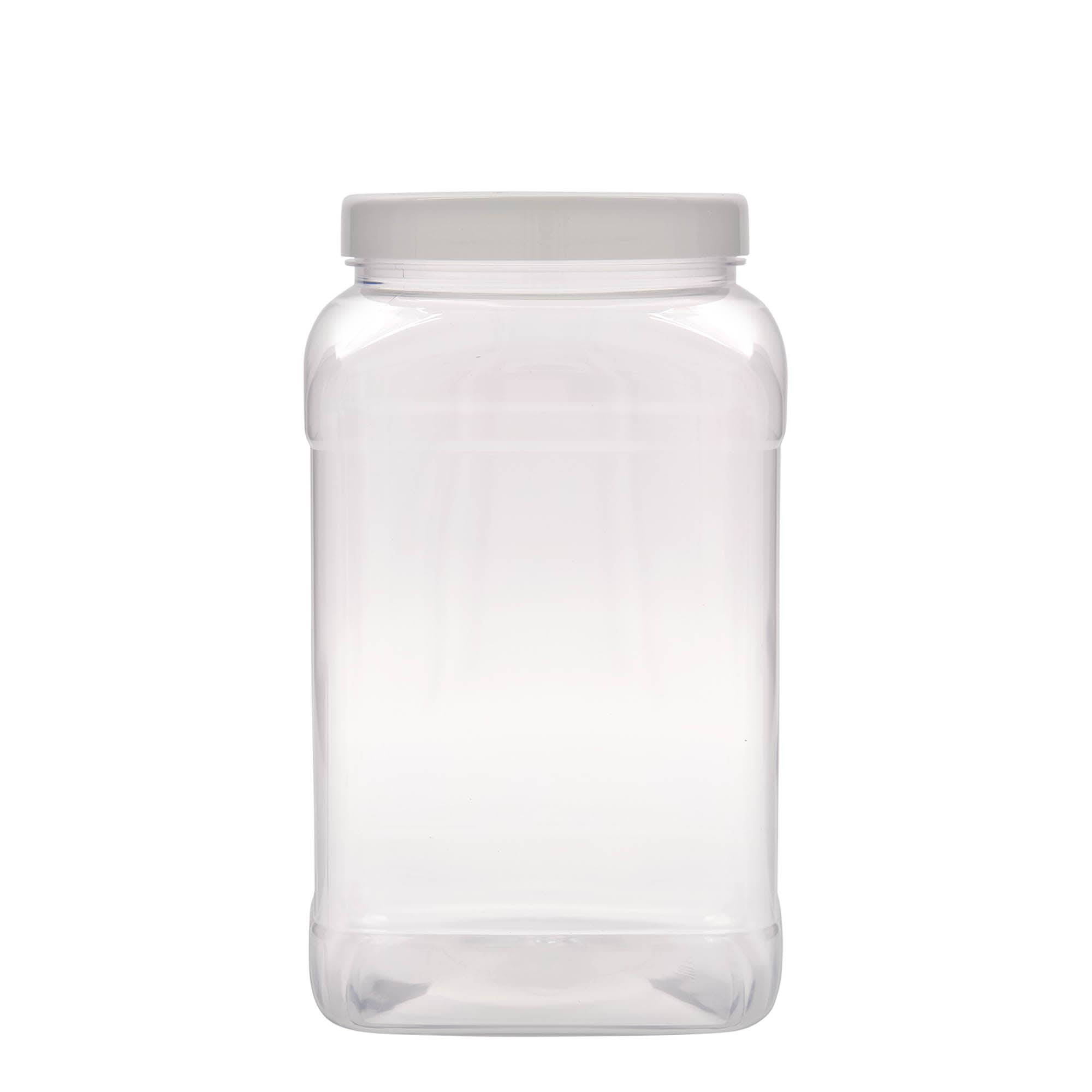 3.000 ml PET-kanta „Dana“, kvadratna, plastika, grlo: 110/400