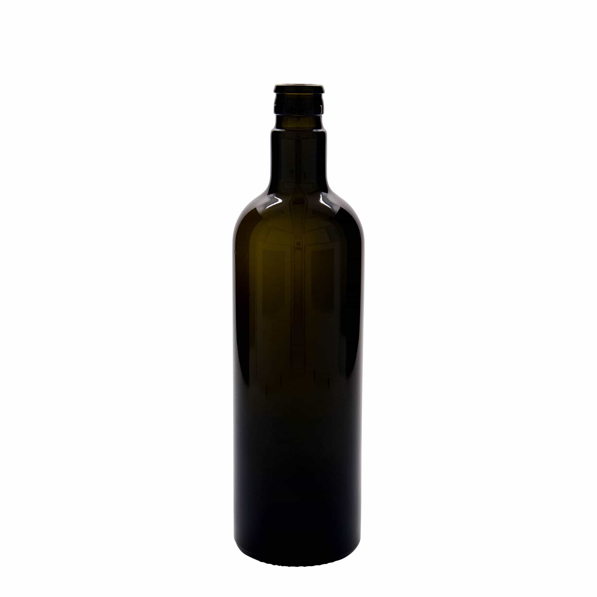 Flaša za sirće/ulje 750 ml 'Willy New', staklo, antikno zelena, otvor: DOP Flaša za sirće/ulje 750 ml 'Willy New', staklo, antikno zelena, otvor: DOP