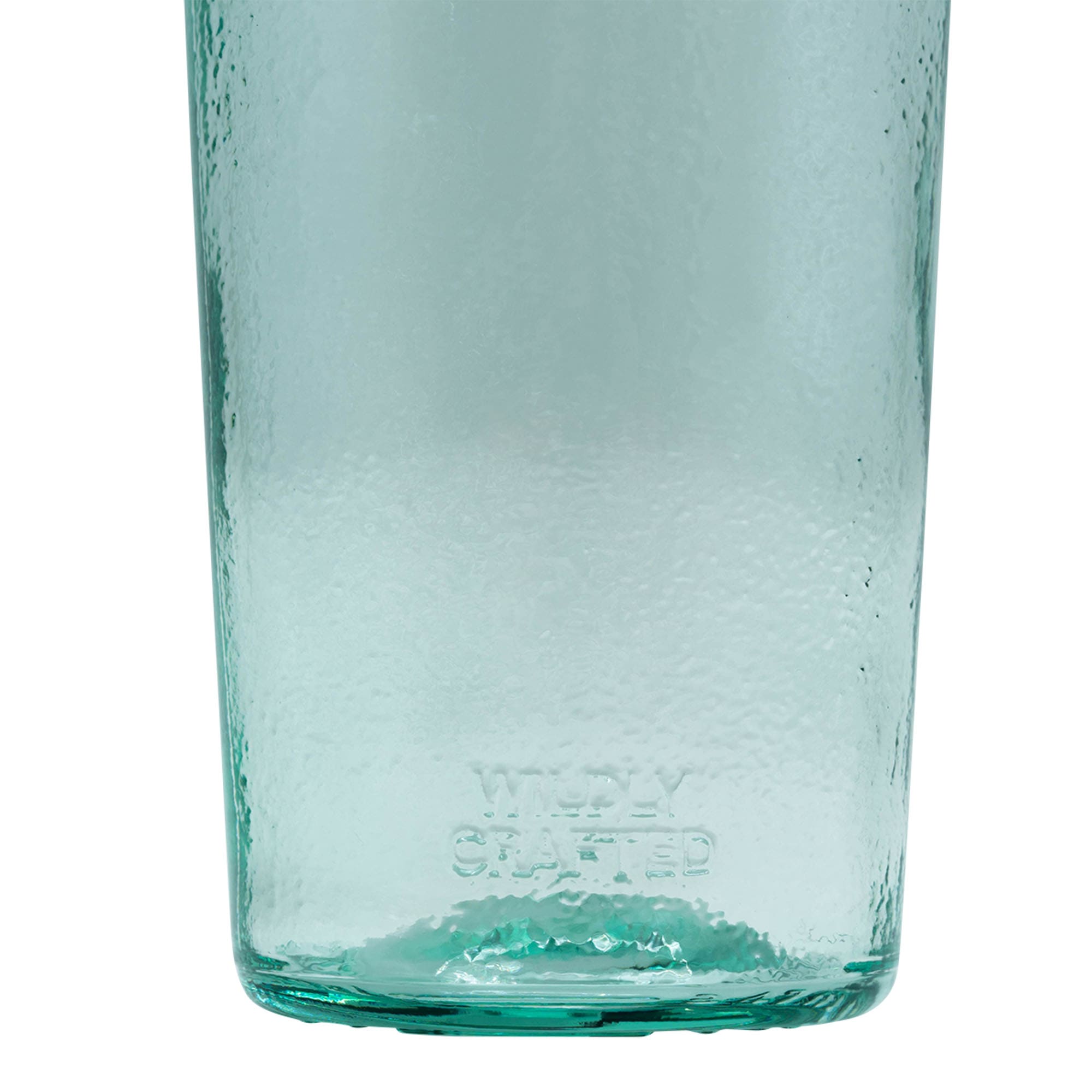 700 ml ručno rađena staklena boca 'Primal', otvor: pluta