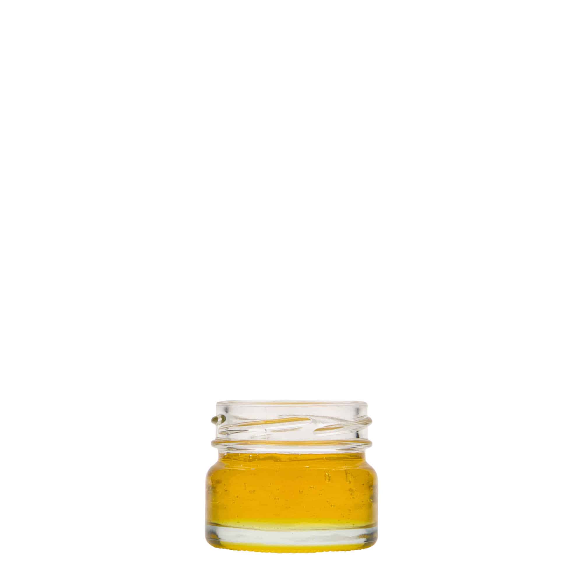 Ravna okrugla staklenka 30 ml, otvor: Twist-Off (TO 43)