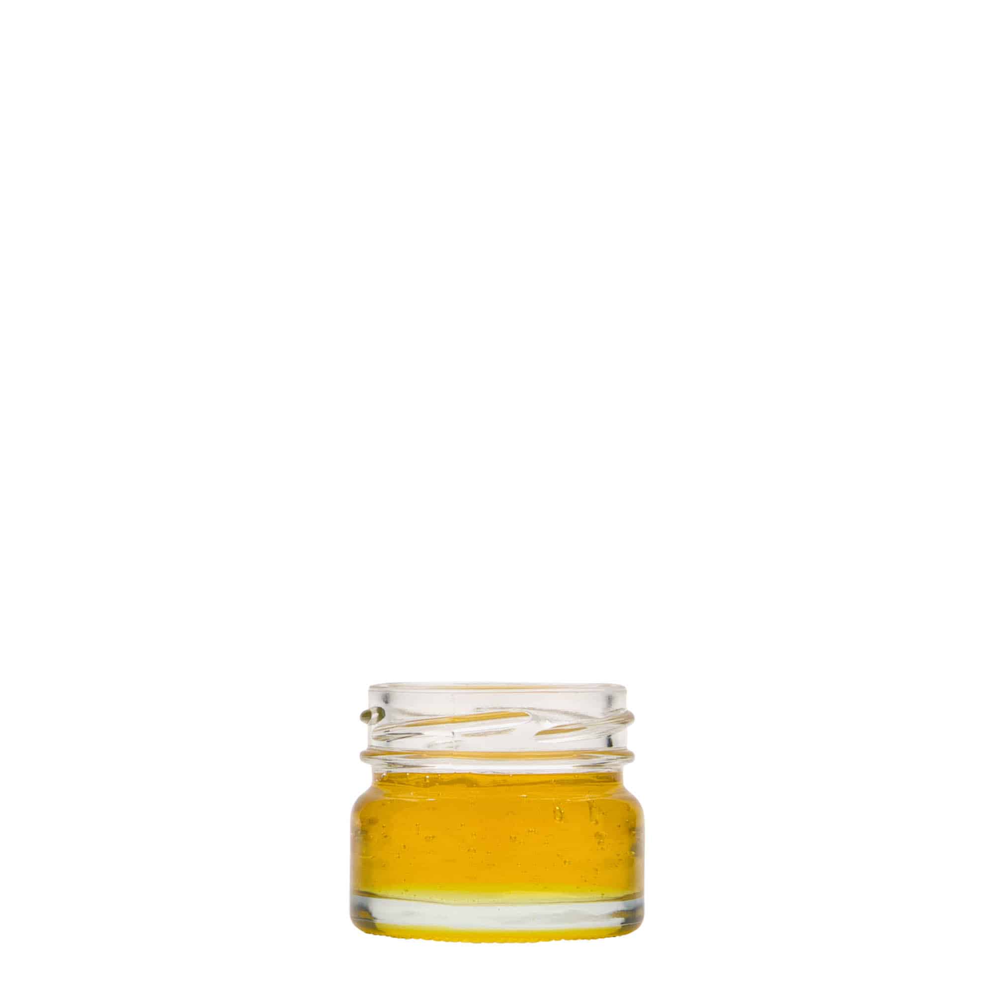 30 ml pljosnato okruglo staklo, otvor: Twist-Off (TO 43)