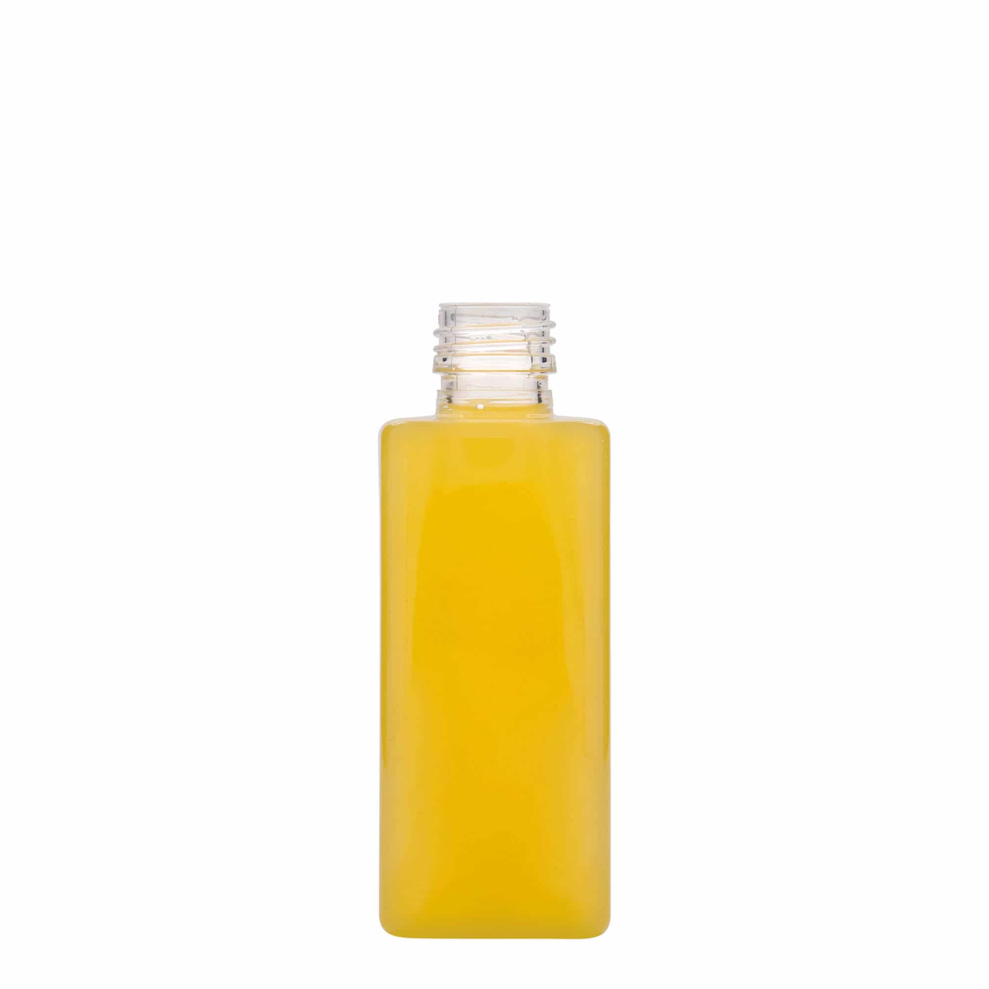 PET flaša 250 ml 'Karl', kvadratna, plastika, otvor: PP 28