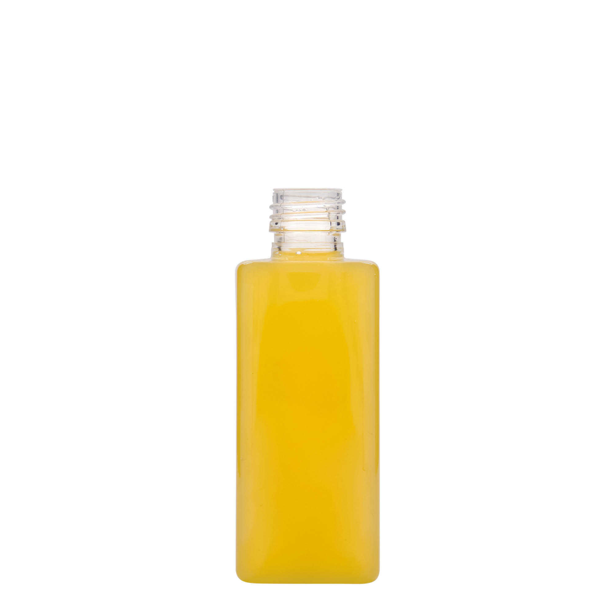 250 ml PET-boca 'Karl', kvadratna, plastika, grlo: PP 28