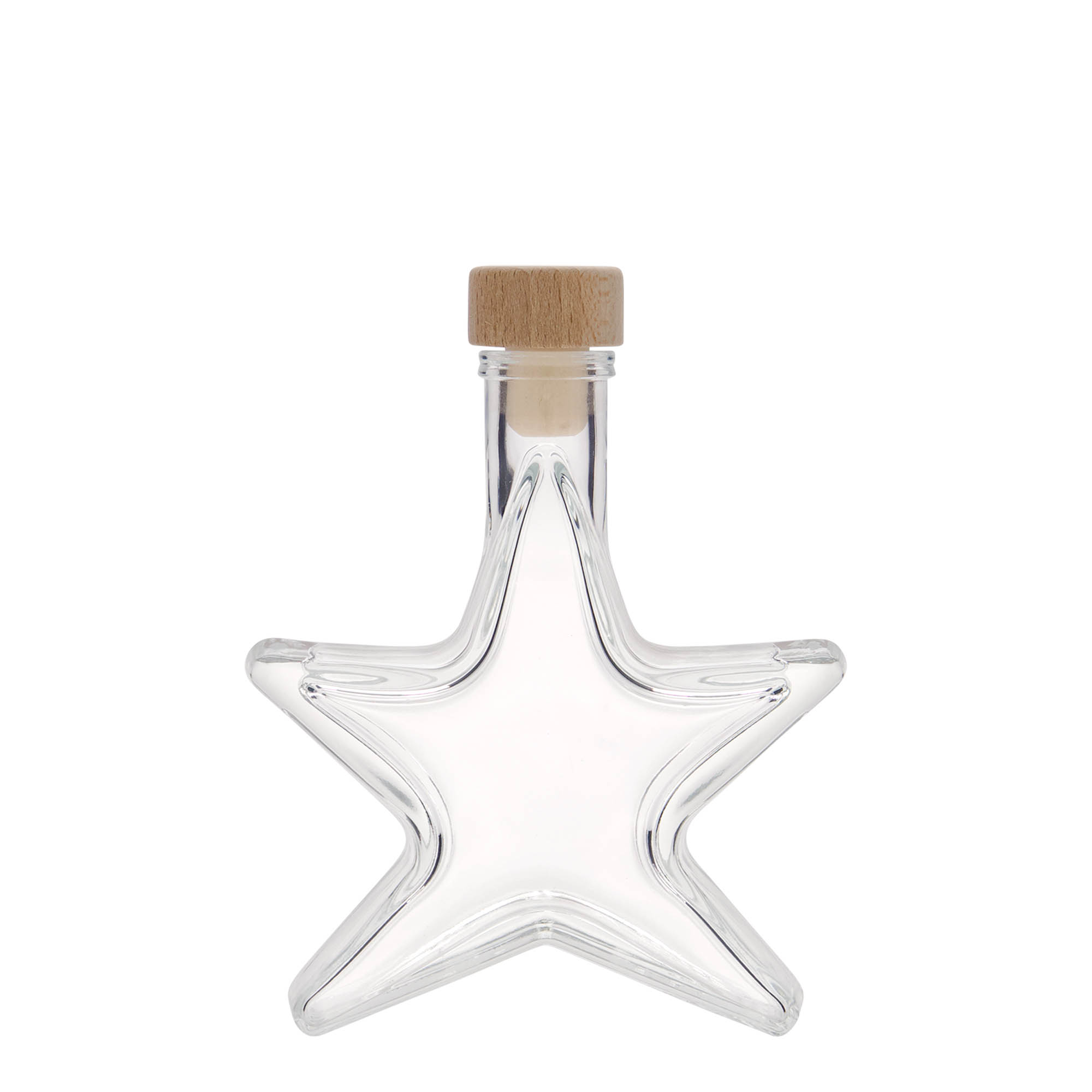 100 ml staklena boca 'Zvijezda', grlo: plutanje 100 ml staklena boca 'Zvijezda', grlo: plutanje