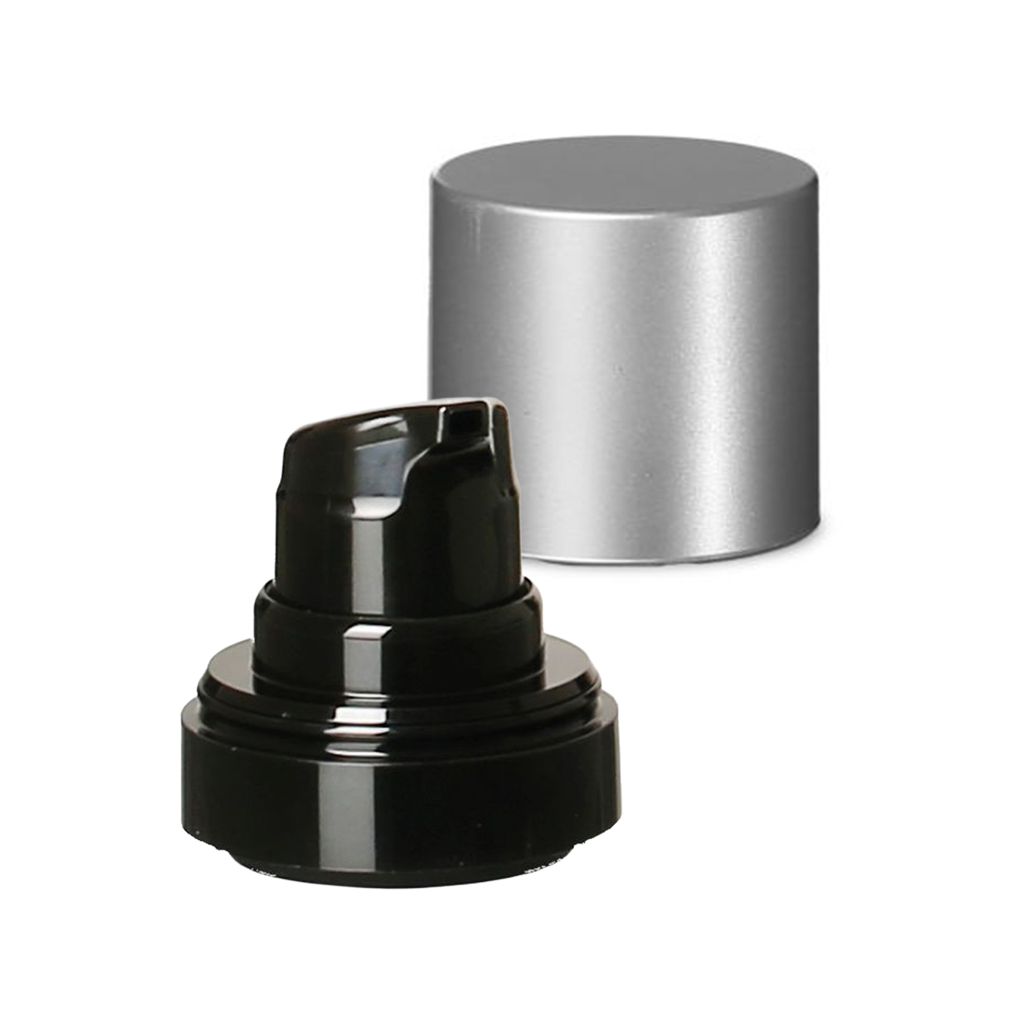 Airless dozirna pumpa 'Micro', PP-plastika, crna