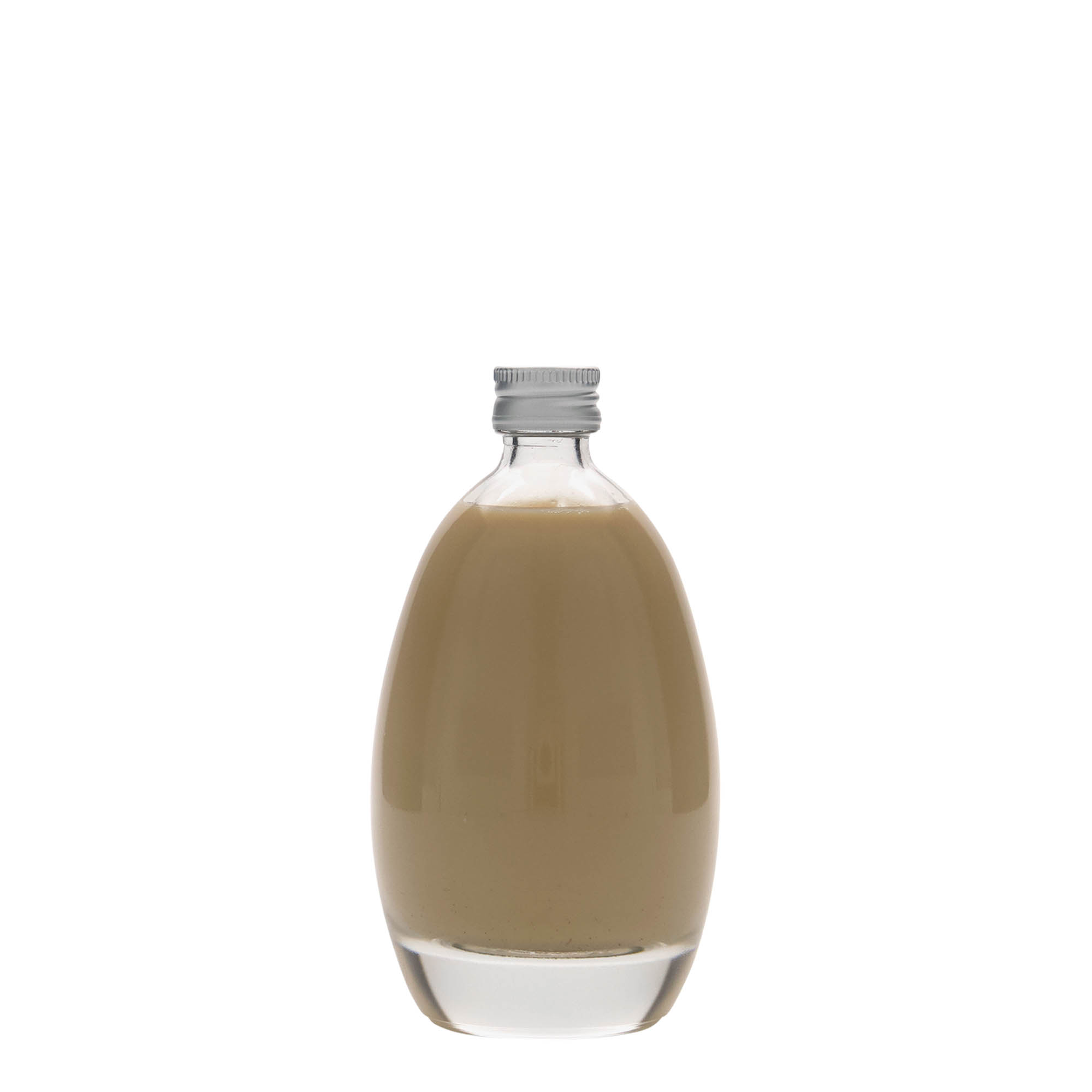 100 ml staklena bočica 'Jaje', grlo: PP 18