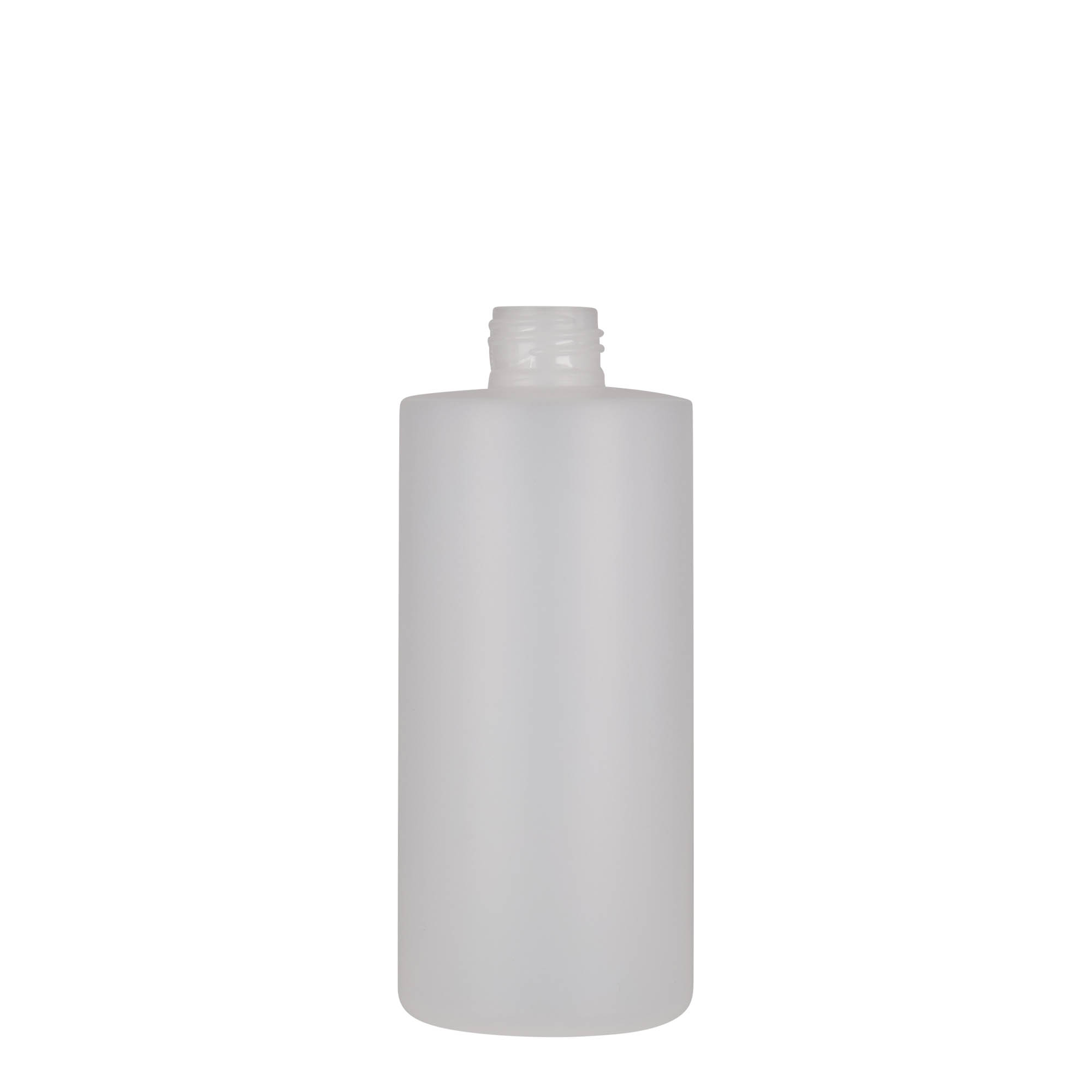 300 ml plastična boca 'Pipe', HDPE, bijela, grlo: 24/410