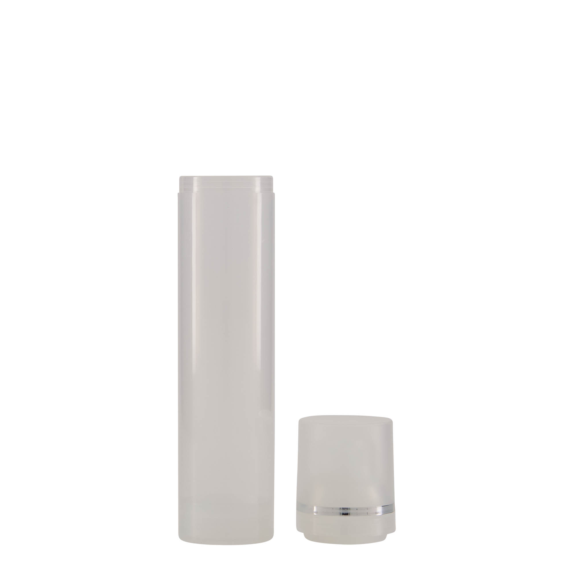 Dispenzer bez zraka 100 ml 'Mezzo', PP plastika, prirodna