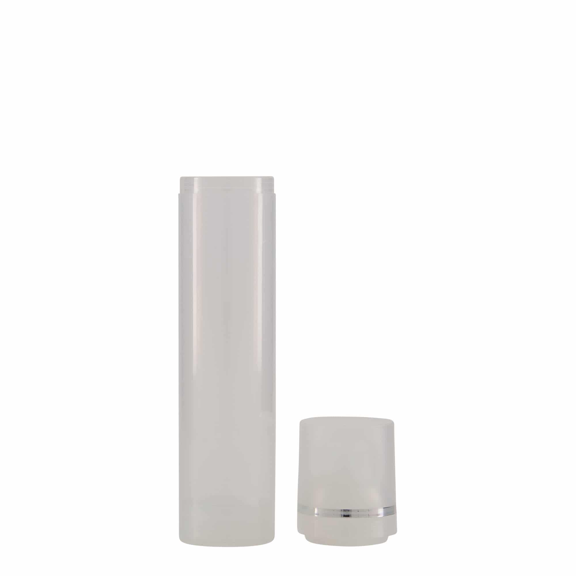 Dispenzer bez zraka 100 ml 'Mezzo', PP plastika, prirodna