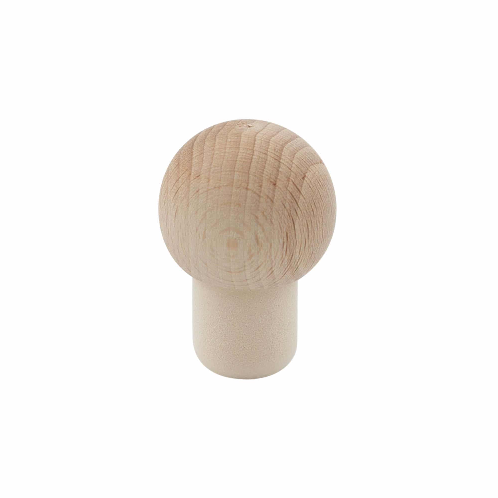 Pluto sa glavom 19 mm 'Kugla', drvo/plastika, za otvor: Pluto Pluto sa glavom 19 mm 'Kugla', drvo/plastika, za otvor: Pluto
