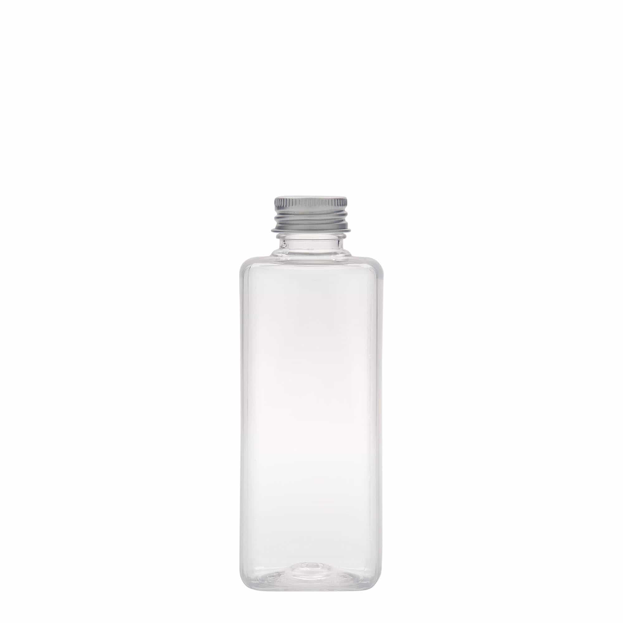 200 ml PET-boca 'Karl', četvrtasta, plastika, grlo: 24/410