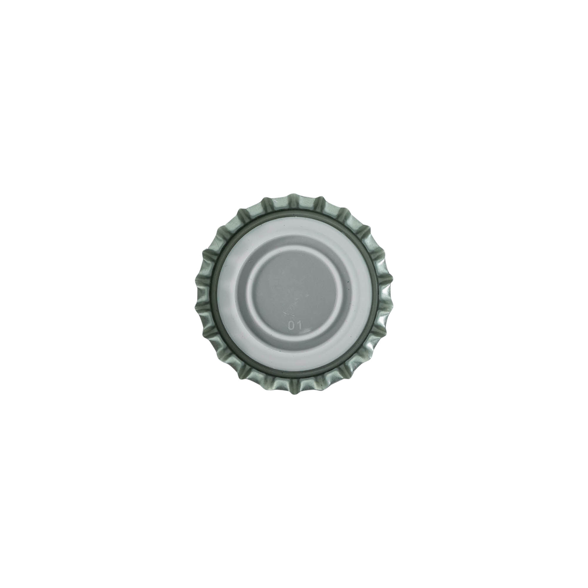 Krunski čep 29 mm, metal, crna