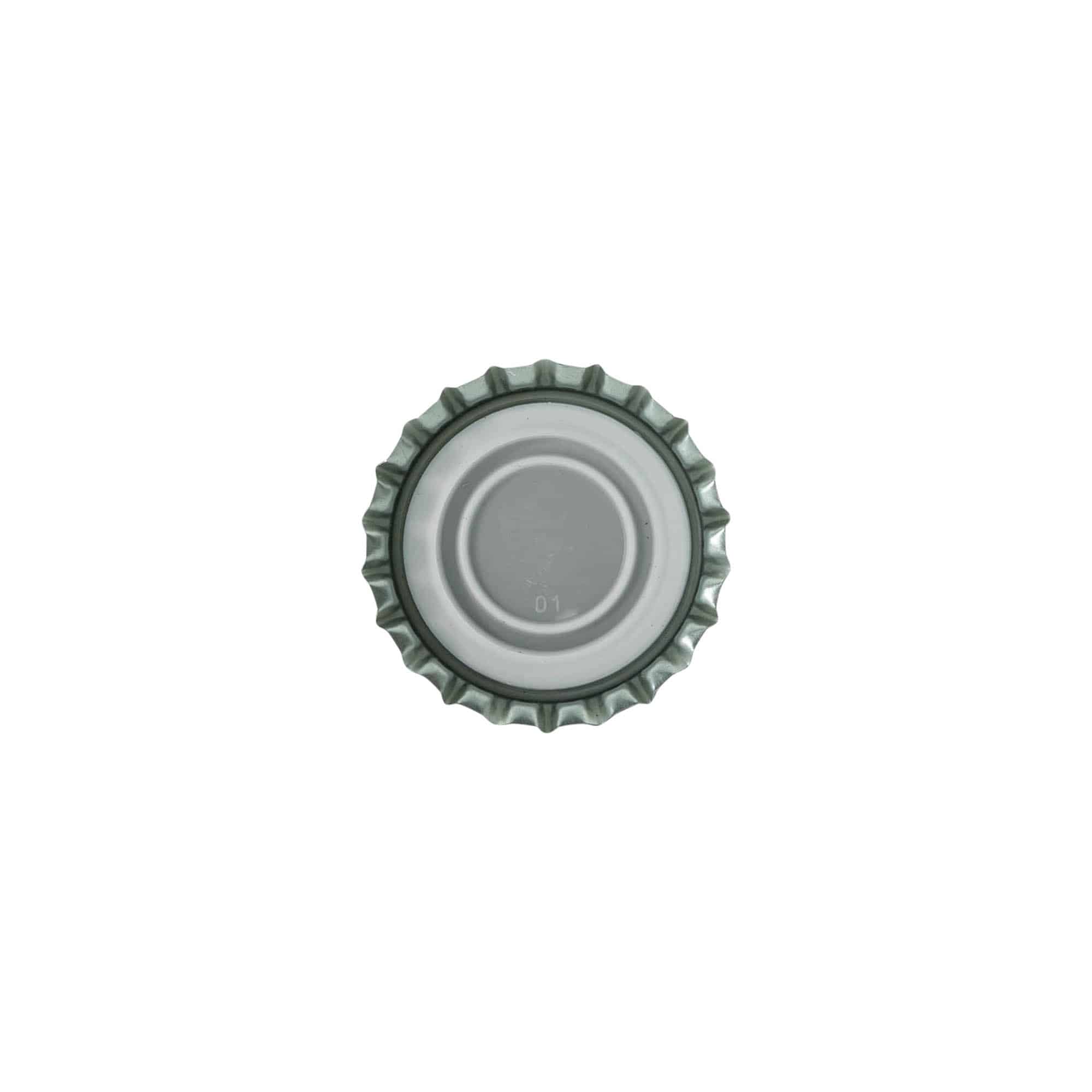 Krunski čep 29 mm, metal, crna