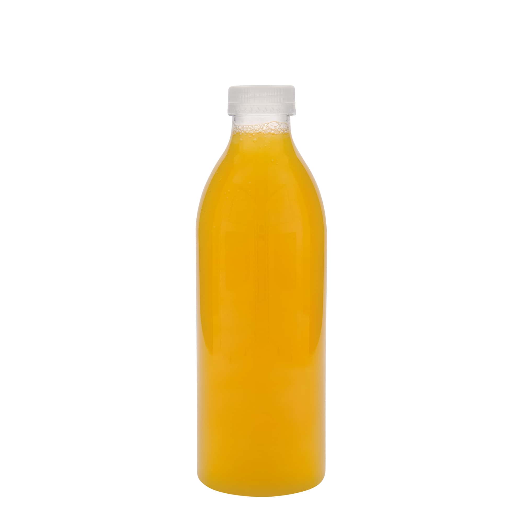 1.000 ml PET boca standard, plastika, grlo: 38 mm