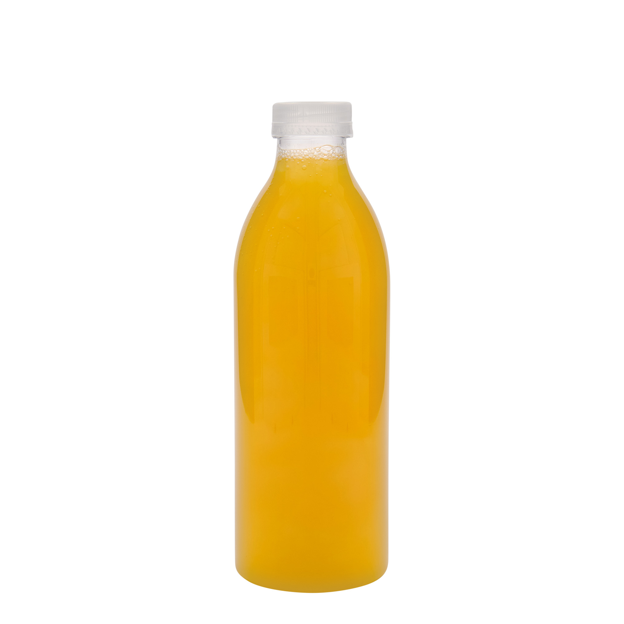 1.000 ml PET boca standard, plastika, grlo: 38 mm