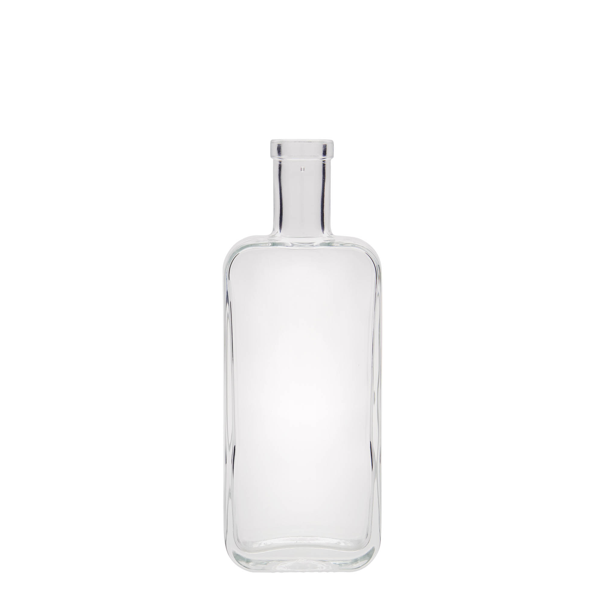 200 ml staklena boca 'Nice', pravougaona, otvor: pluta