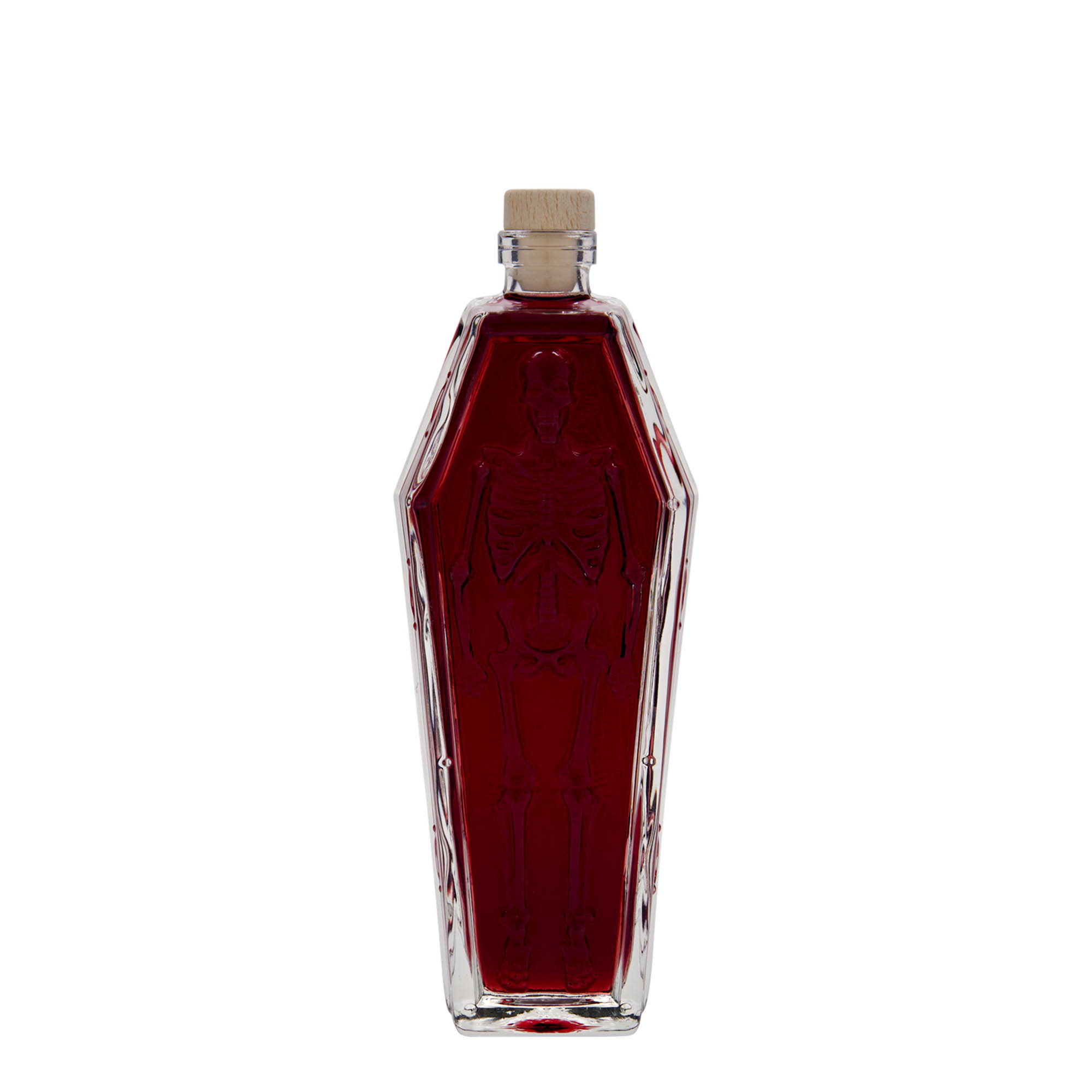 200 ml staklena boca 'Sanduk', grlo: čep