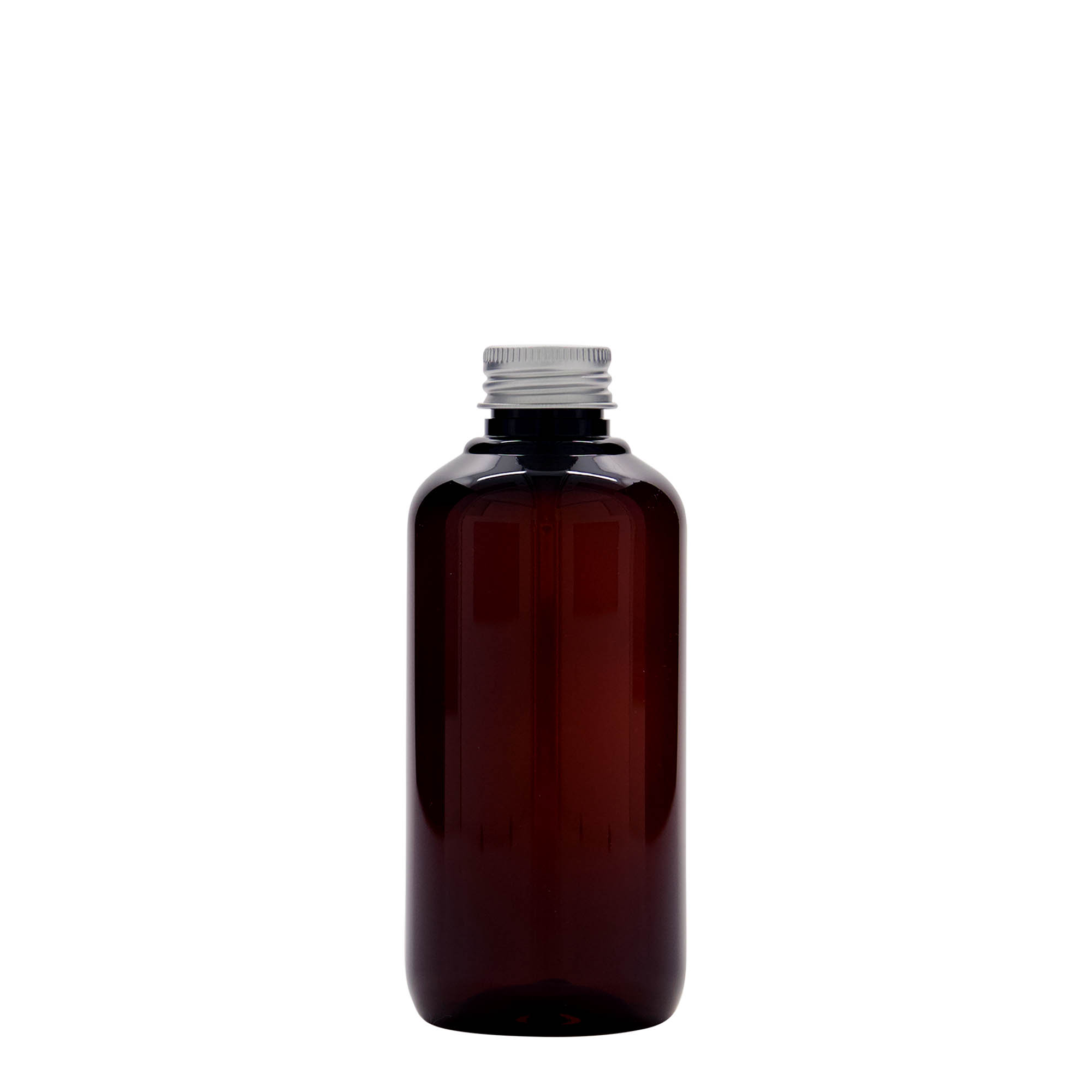 Reciklirajuća plastična flaša 200 ml 'Victor's Best', PCR, smeđa, otvor: GPI 24/410