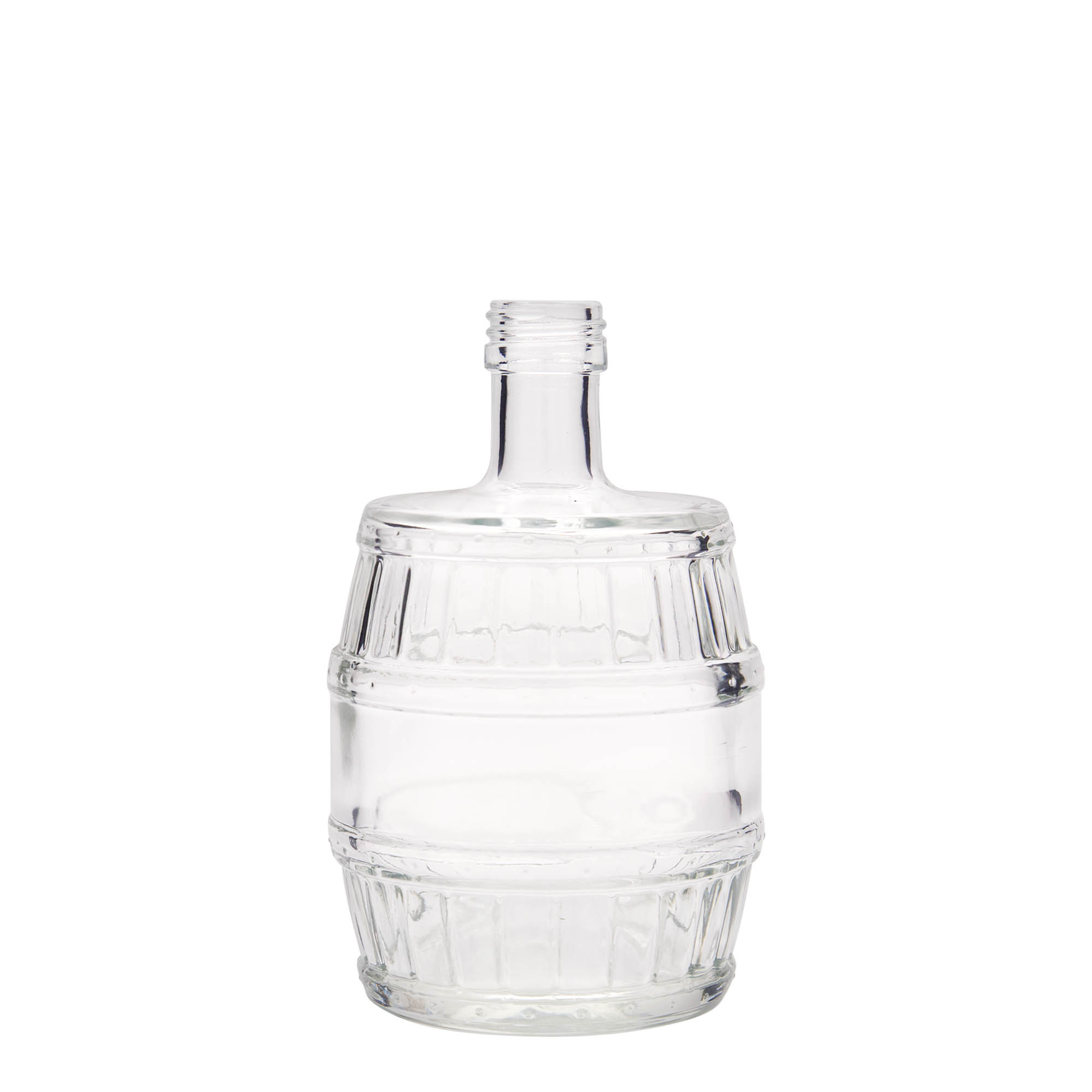 500 ml staklena boca 'Bačva', otvor: PP 28 500 ml staklena boca 'Bačva', otvor: PP 28