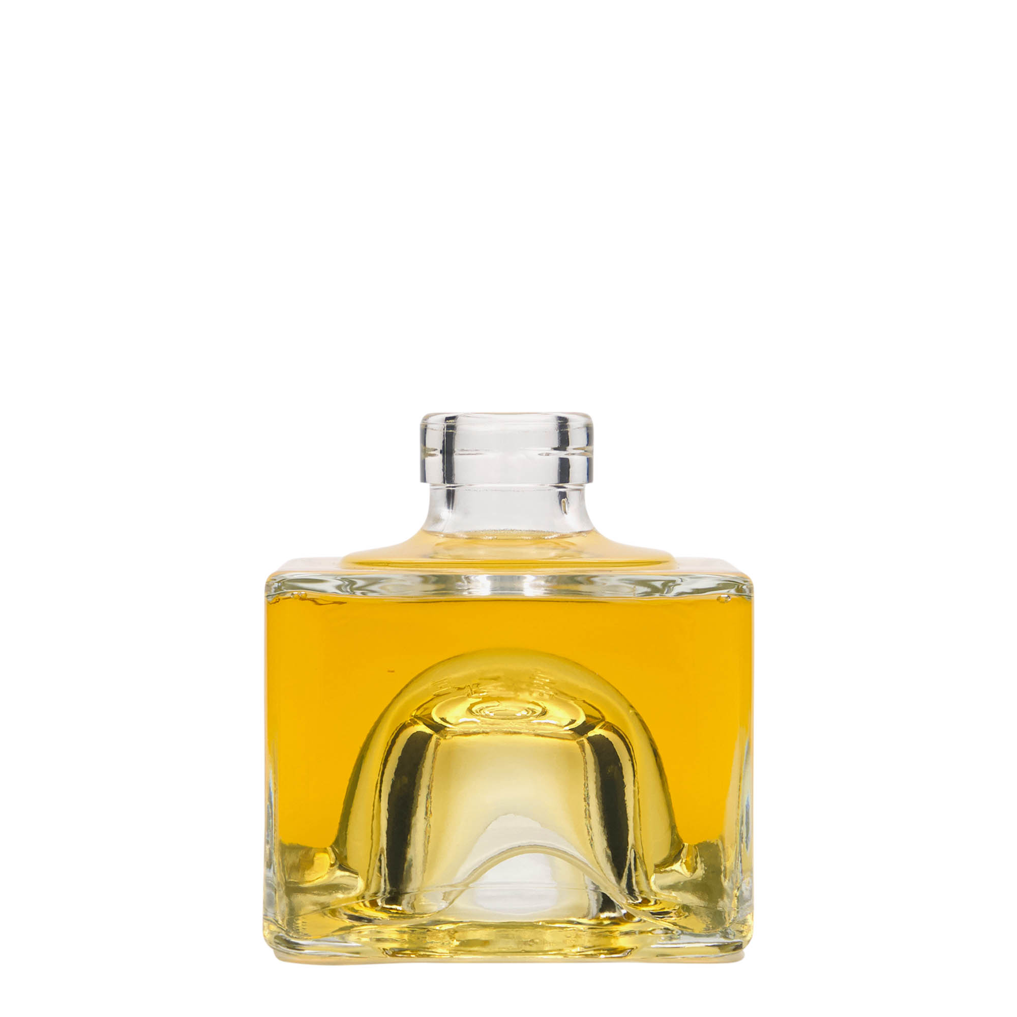 200 ml staklena bočica 'Cocolores', četvrtasta, otvor: pluta