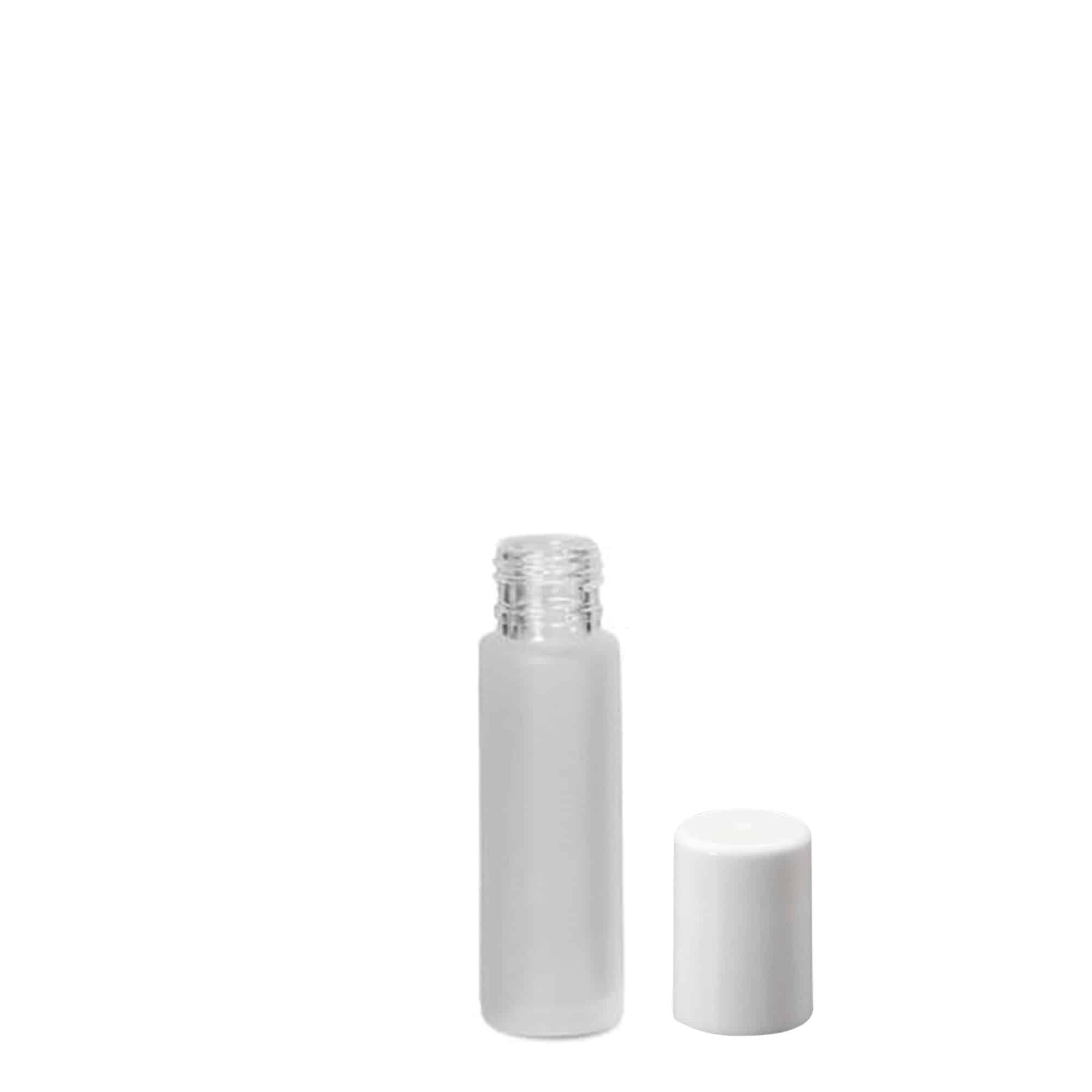 10 ml roll-on bočica, staklo, matirana, grlo: navojni zatvarač 10 ml roll-on bočica, staklo, matirana, grlo: navojni zatvarač