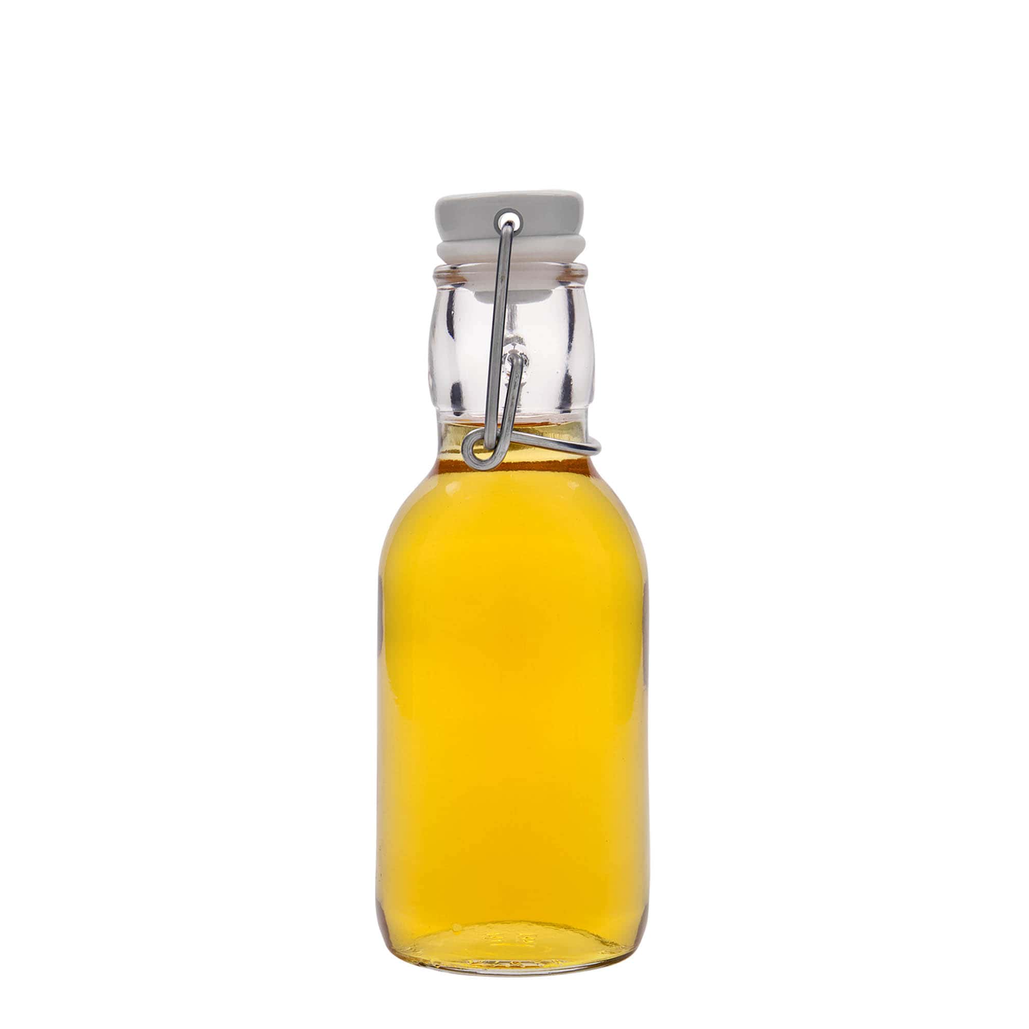 250 ml staklena boca 'Emilia', otvor: zatvarač s kopčom